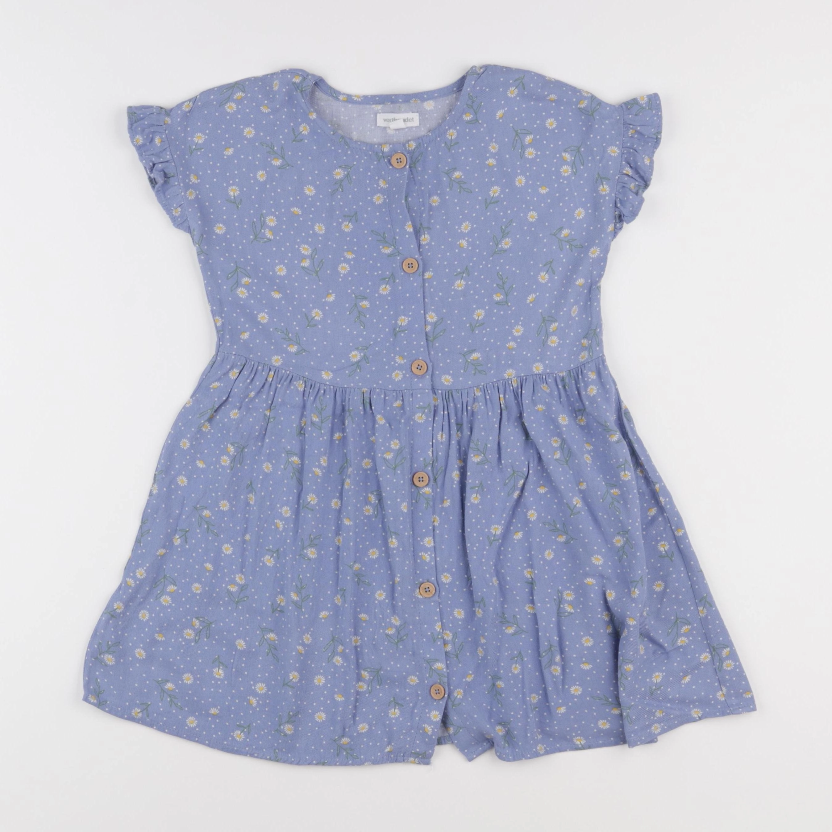 Vertbaudet - robe bleu - 5 ans
