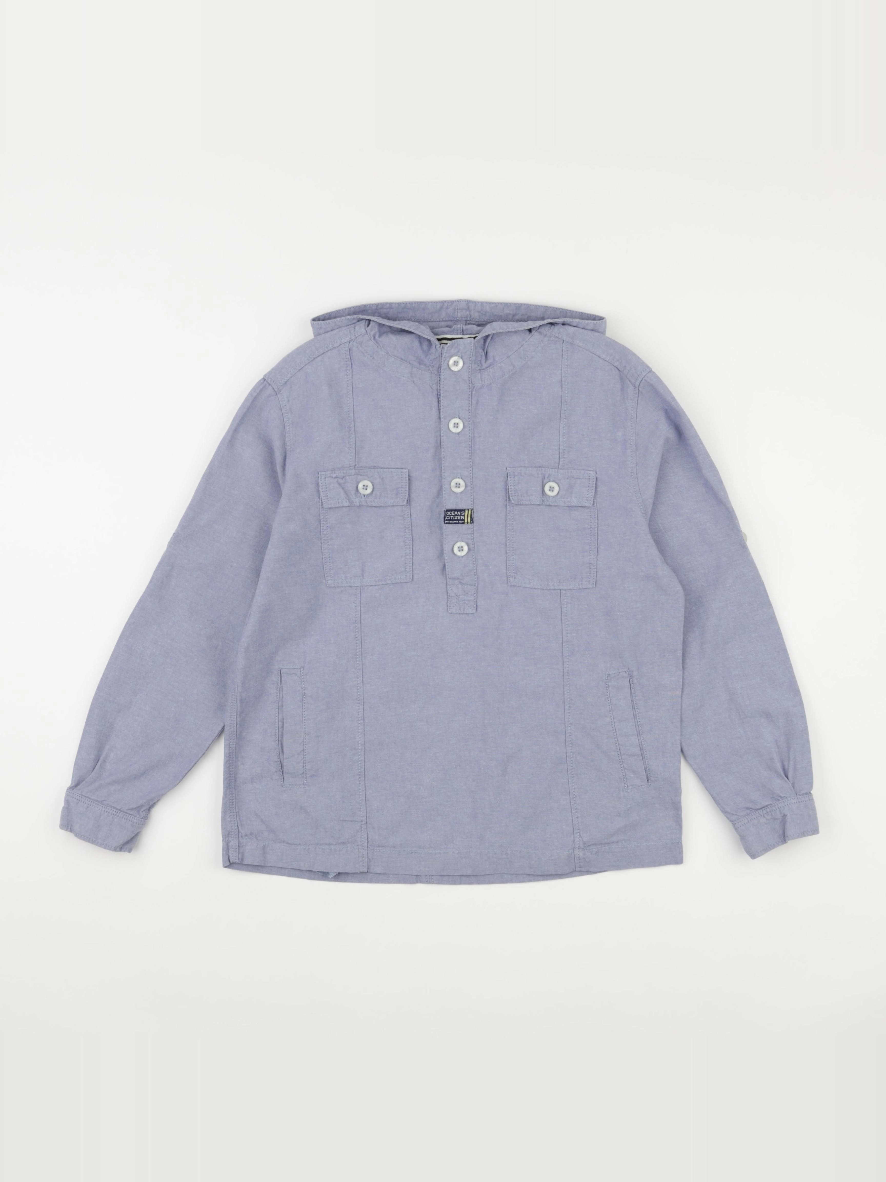 Okaidi - chemise bleu - 10 ans