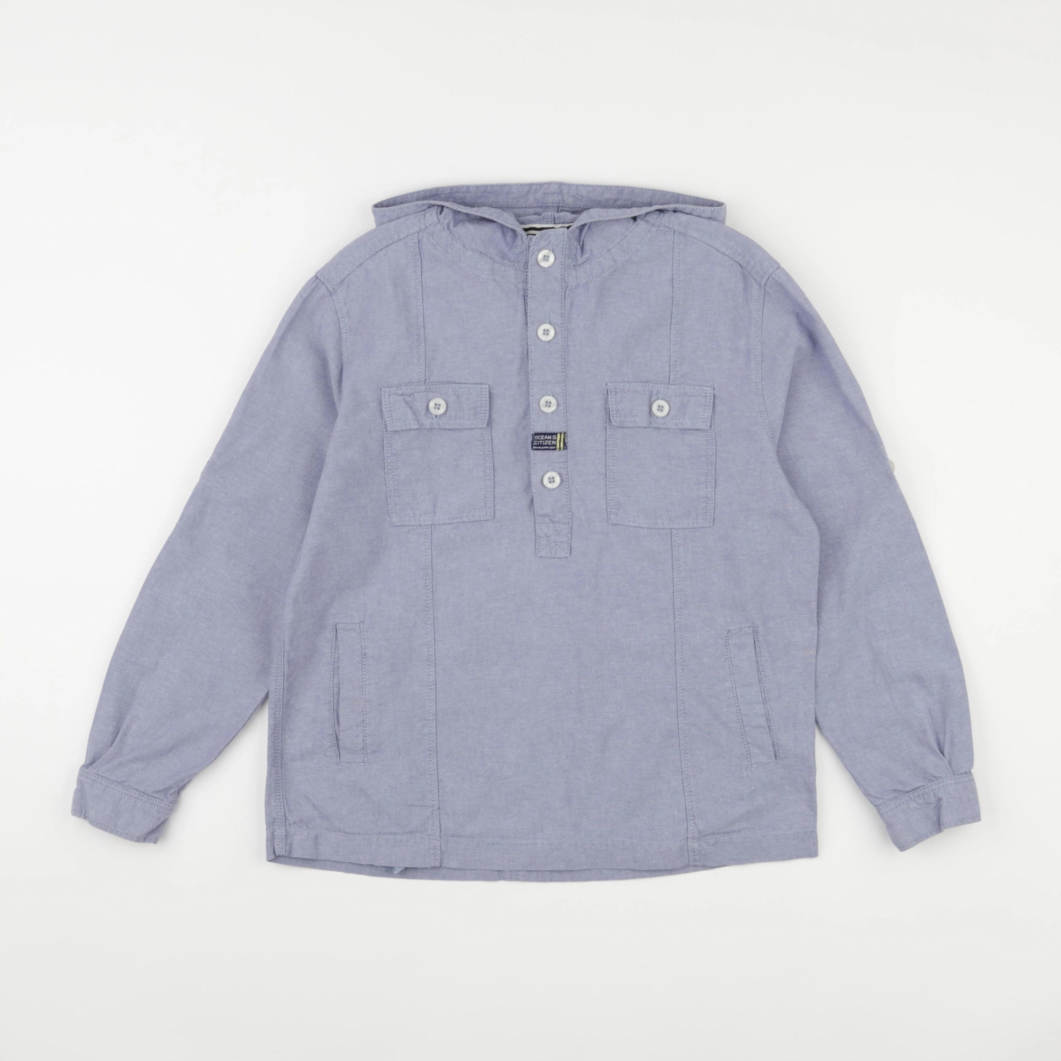 Okaidi - chemise bleu - 10 ans