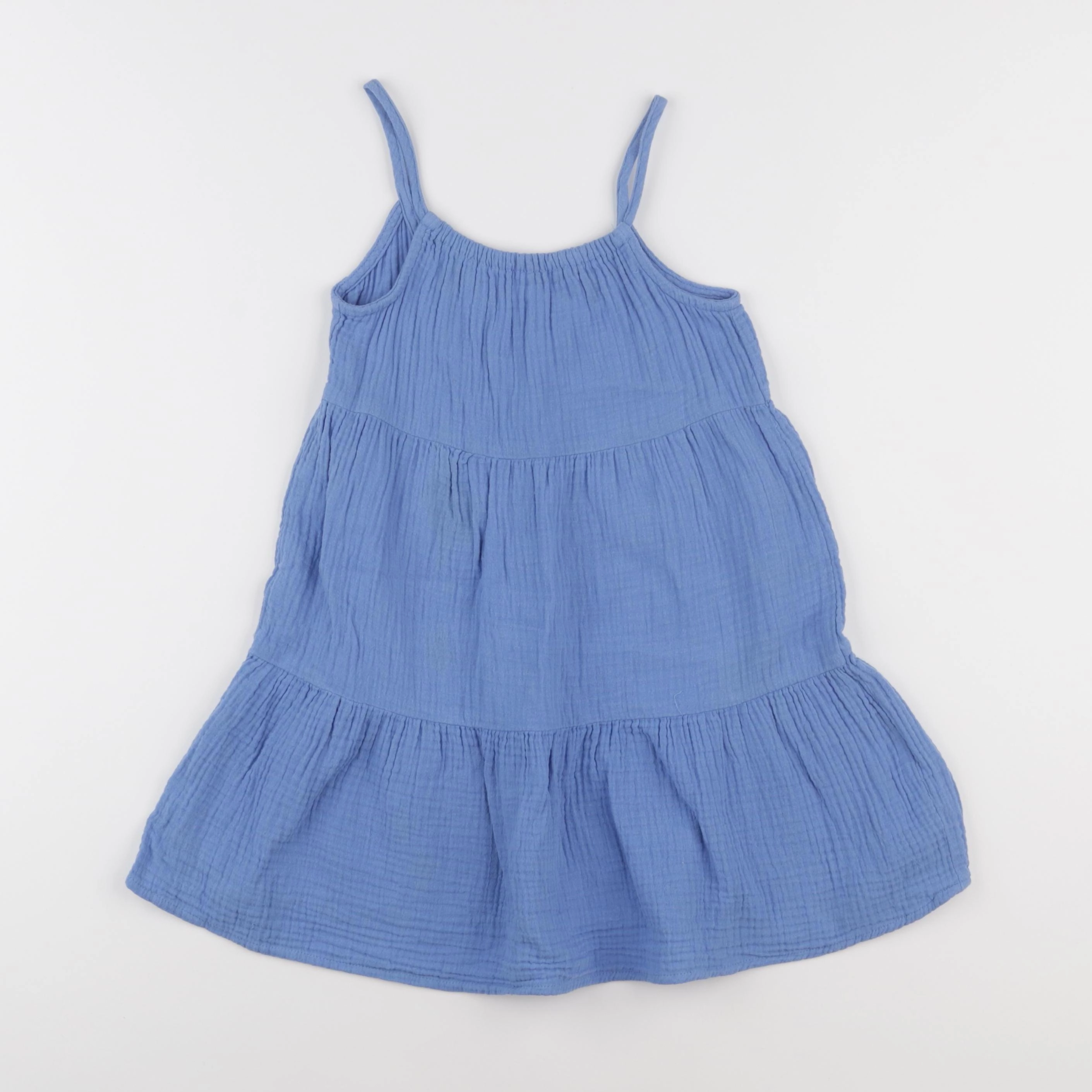 Vertbaudet - robe bleu - 5 ans