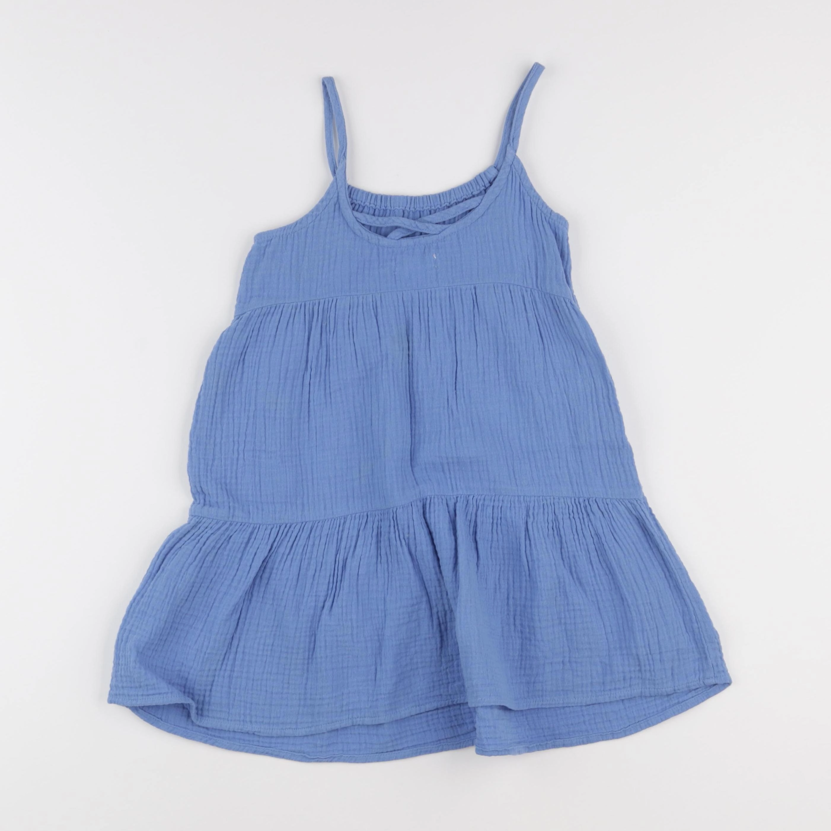 Vertbaudet - robe bleu - 5 ans