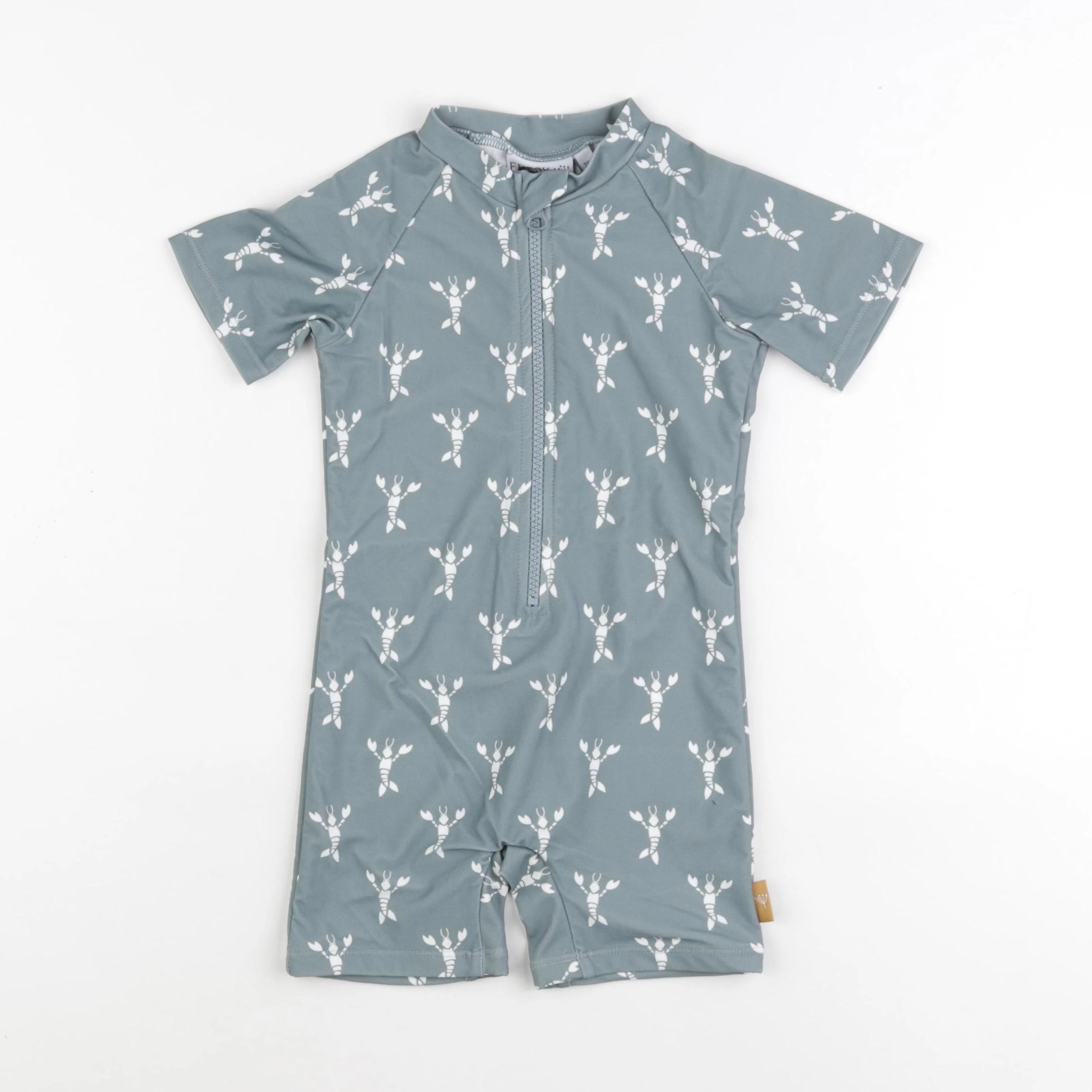 Fresk - Combi anti-uv HOMARD vert - 3/4 ans