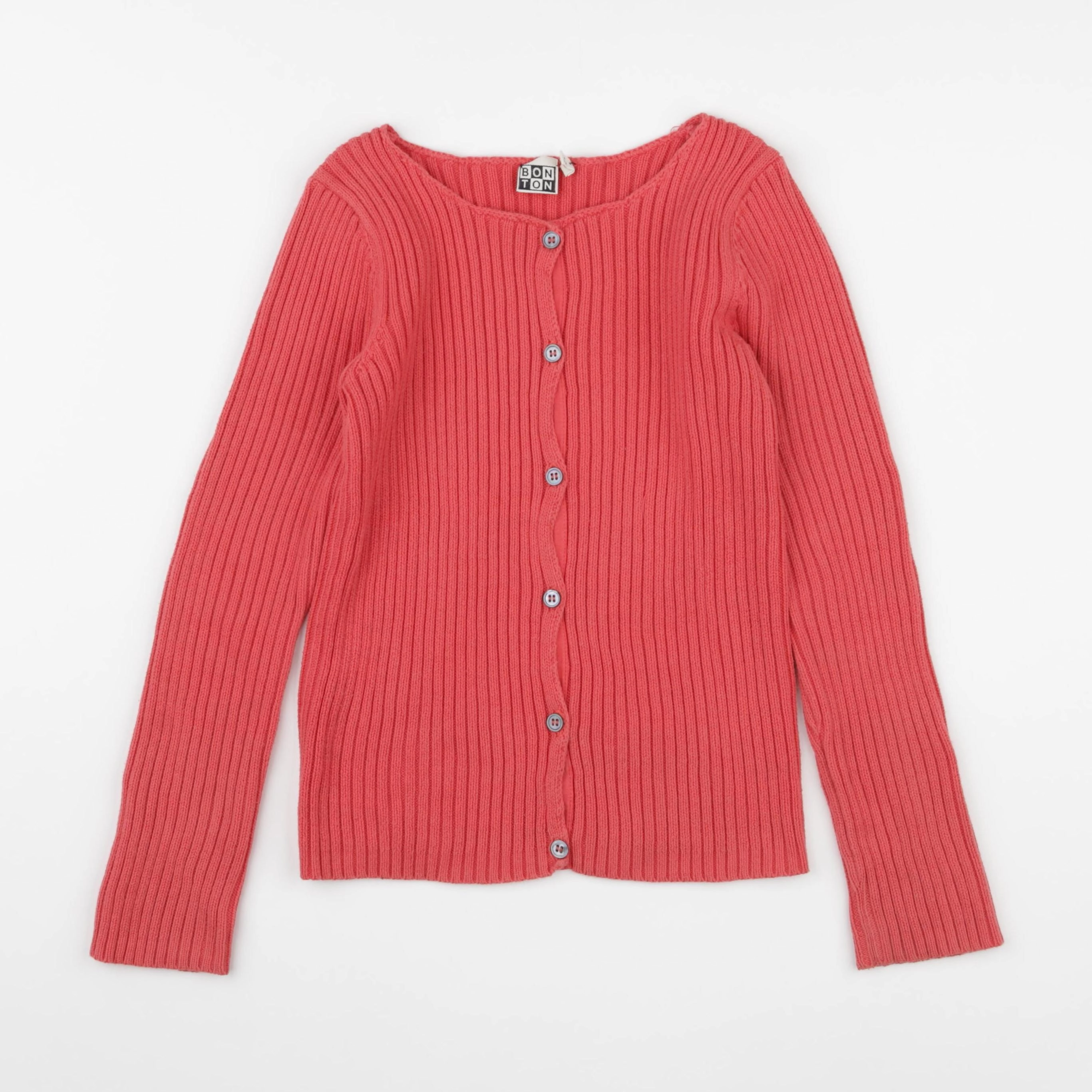 Bonton - gilet rouge - 12 ans