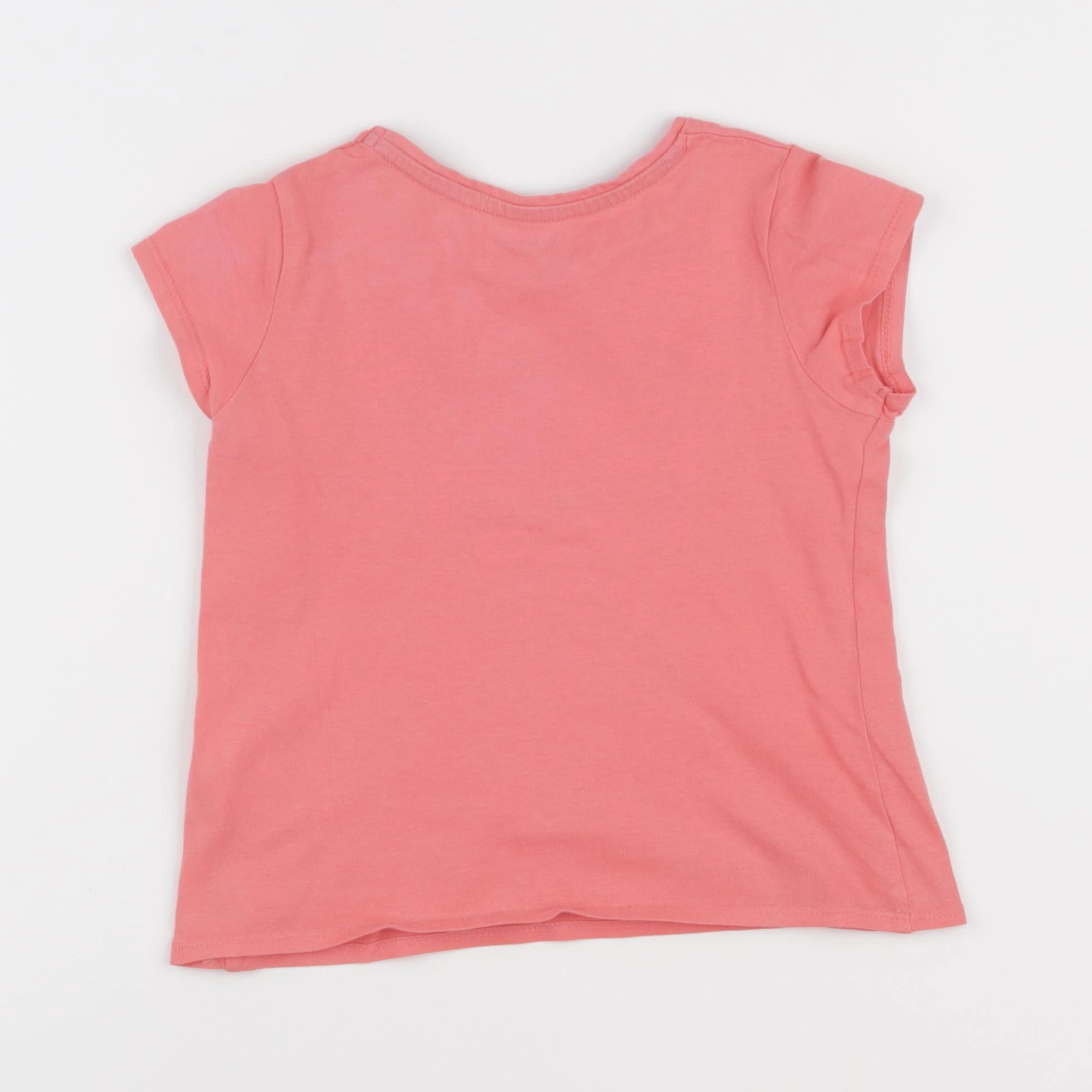 Vertbaudet - tee-shirt rose - 5 ans