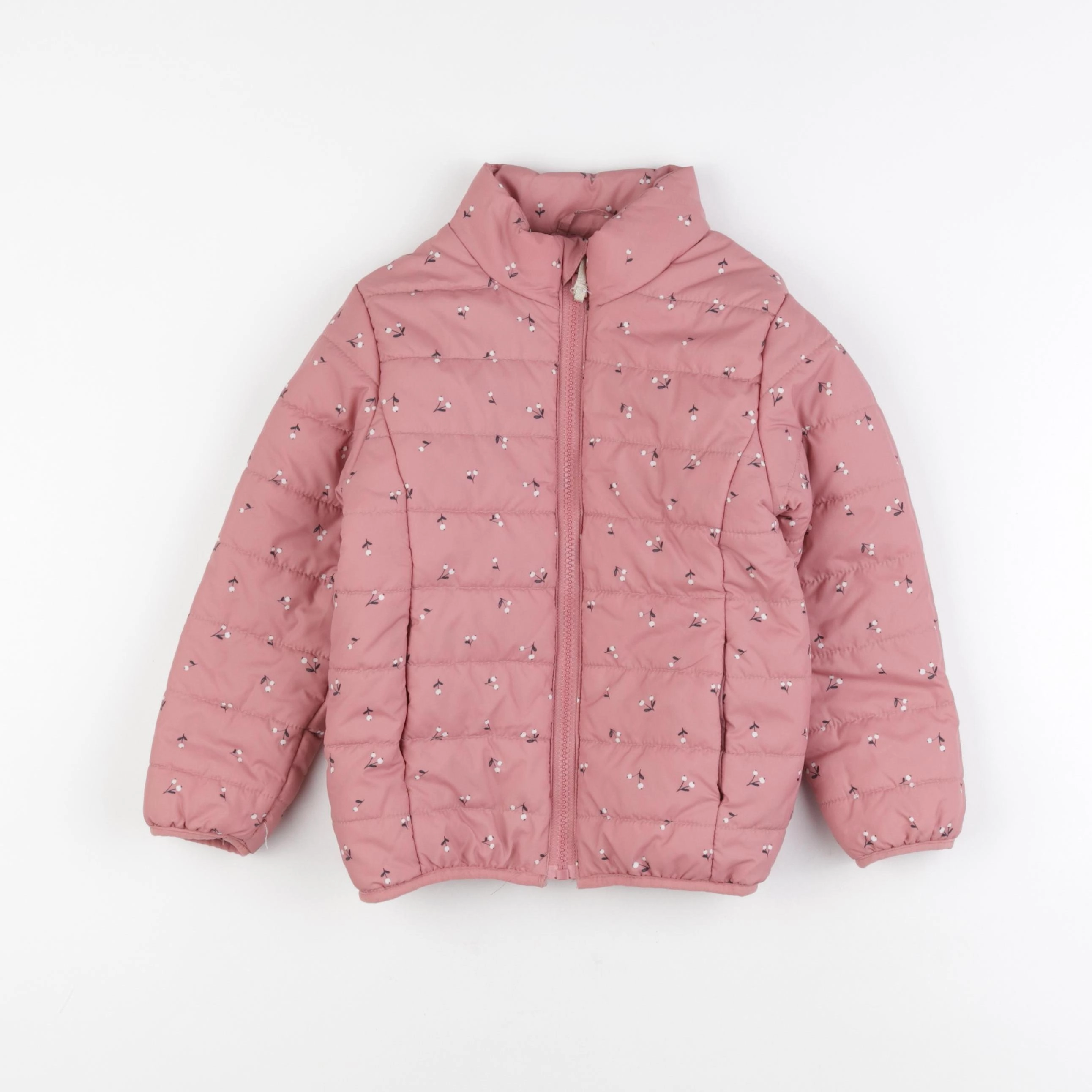Vertbaudet - doudoune rose - 6 ans