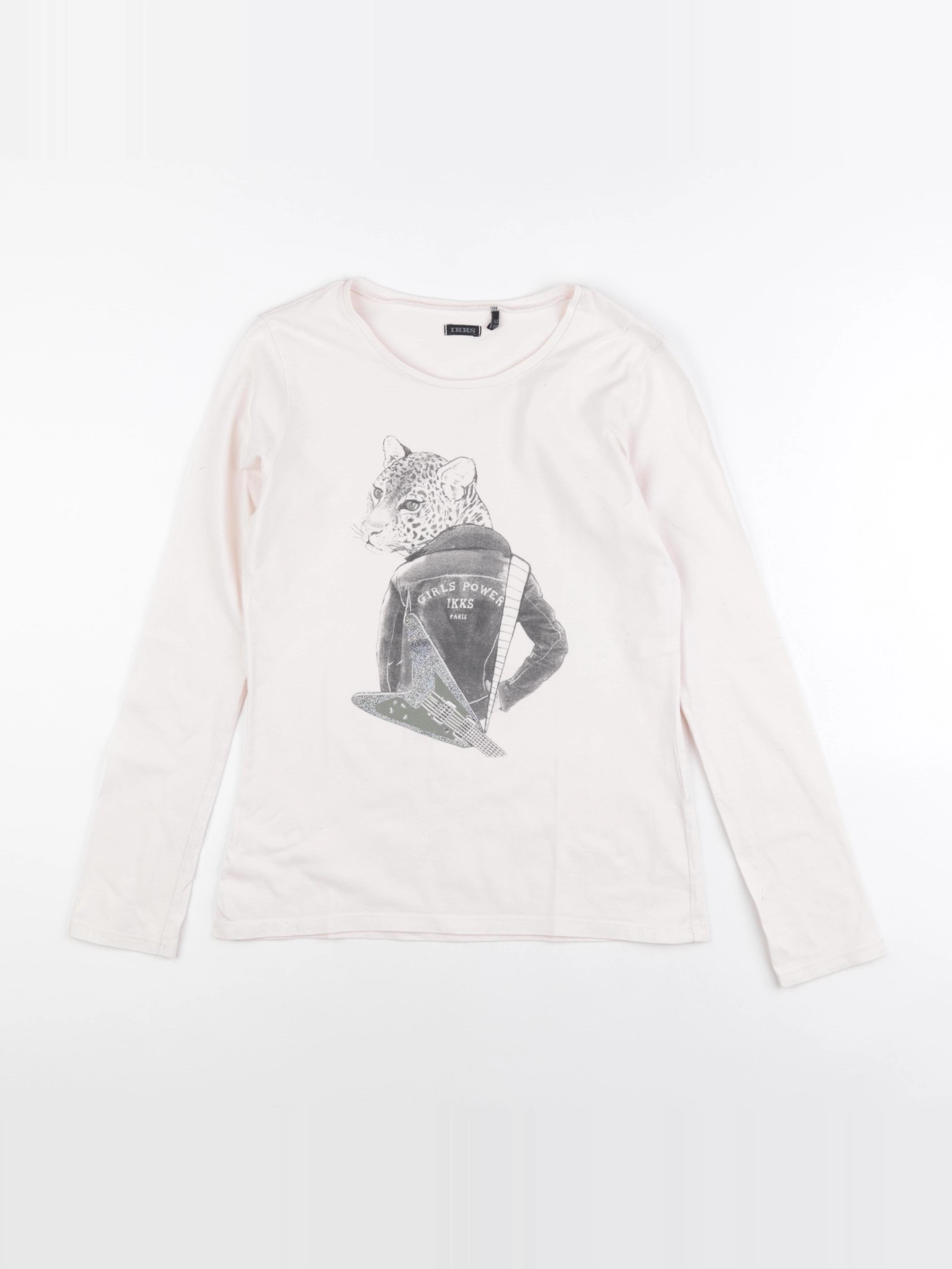 IKKS - tee-shirt rose - 14 ans