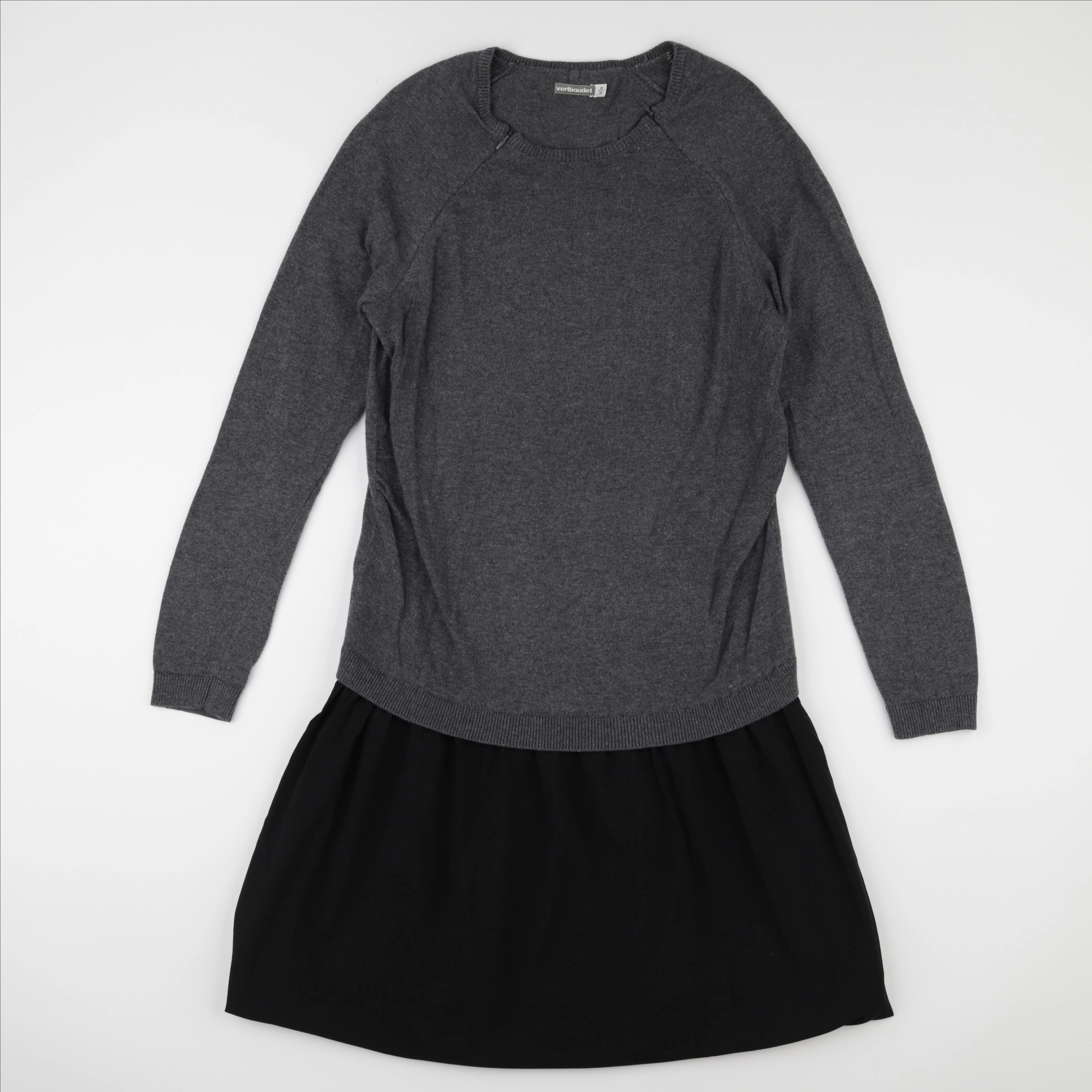 Vertbaudet - robe grossesse gris - 38 à 40