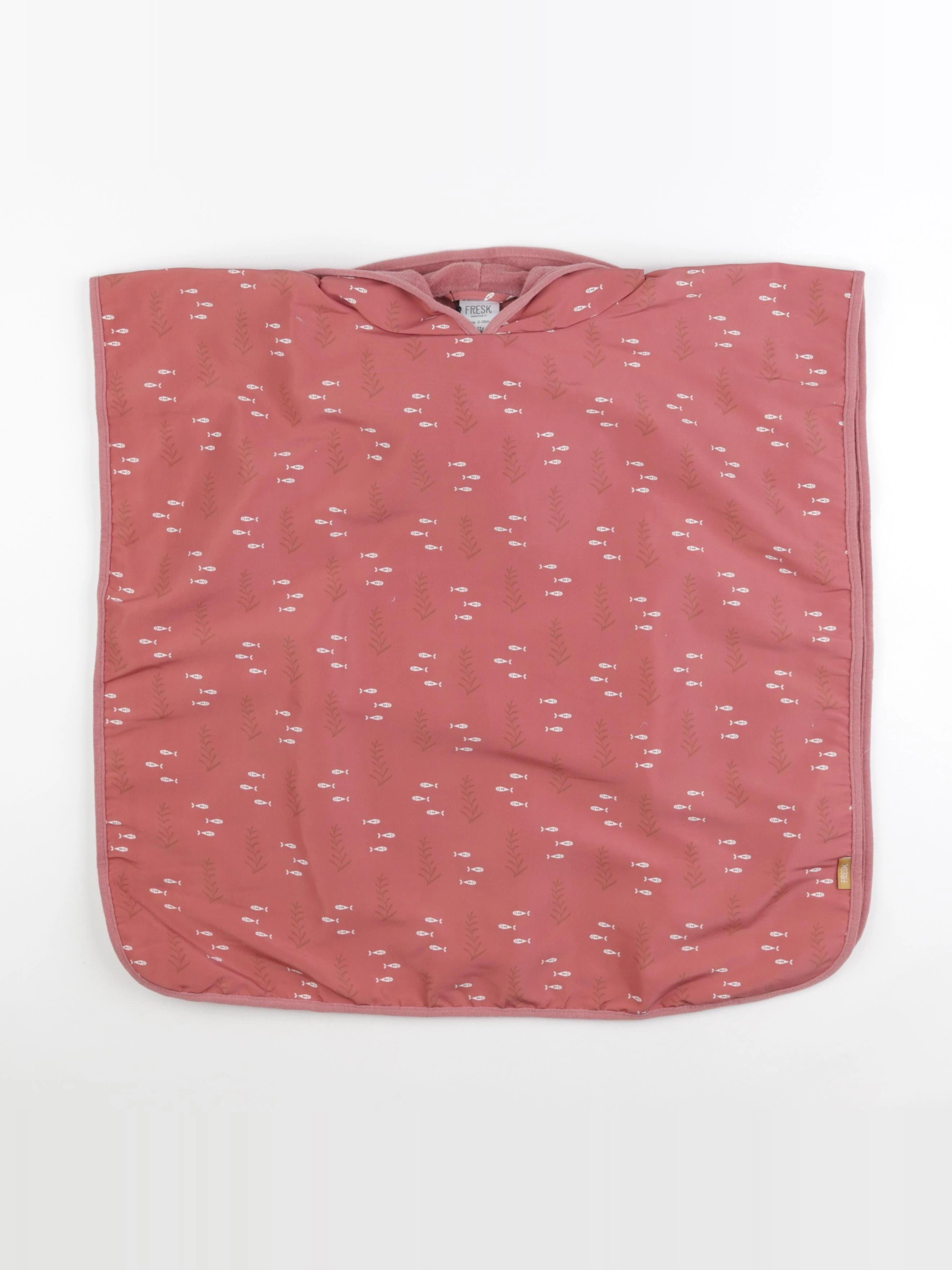 Fresk - Poncho de bain OCEAN rose - 0/36 mois