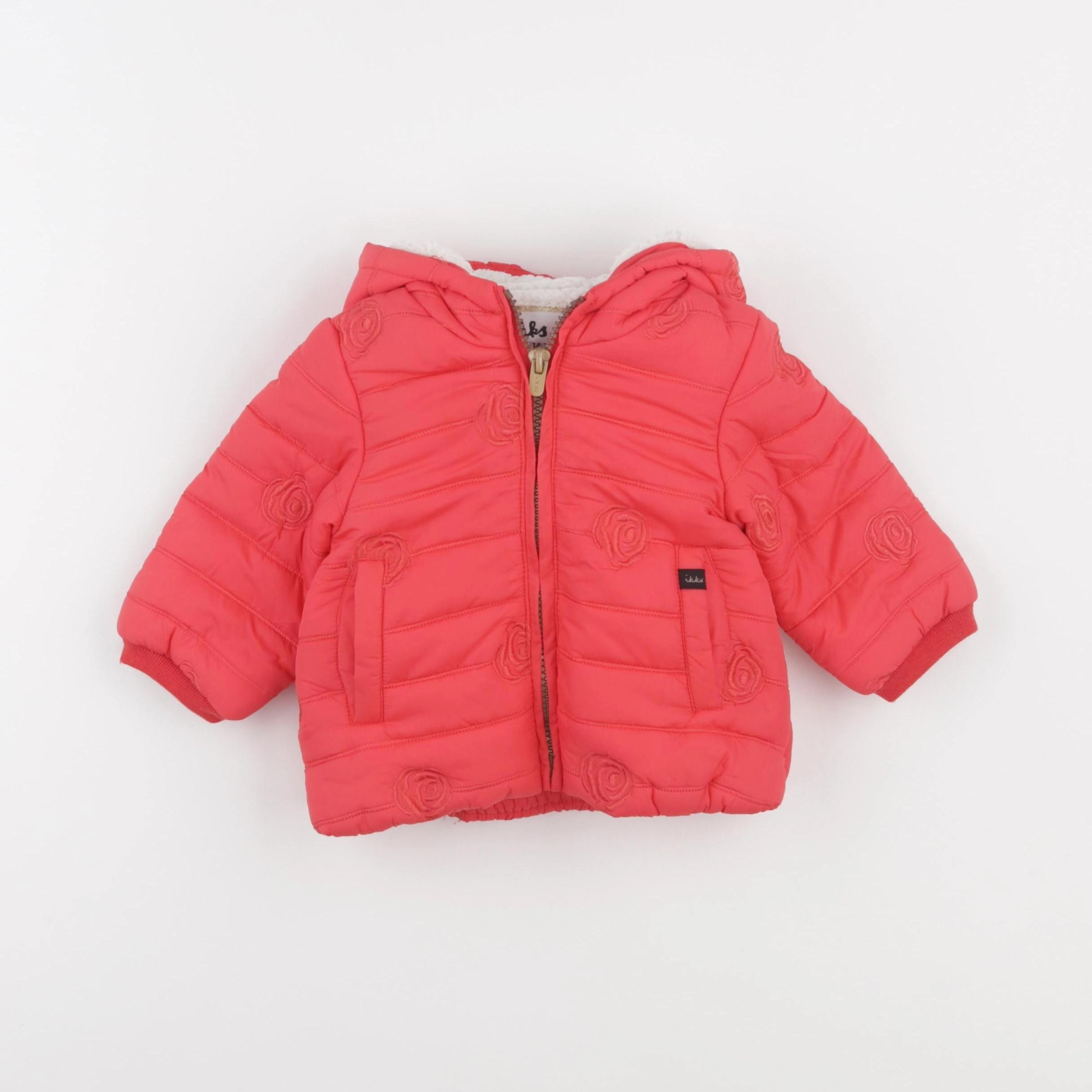 IKKS - doudoune rose - 6 mois