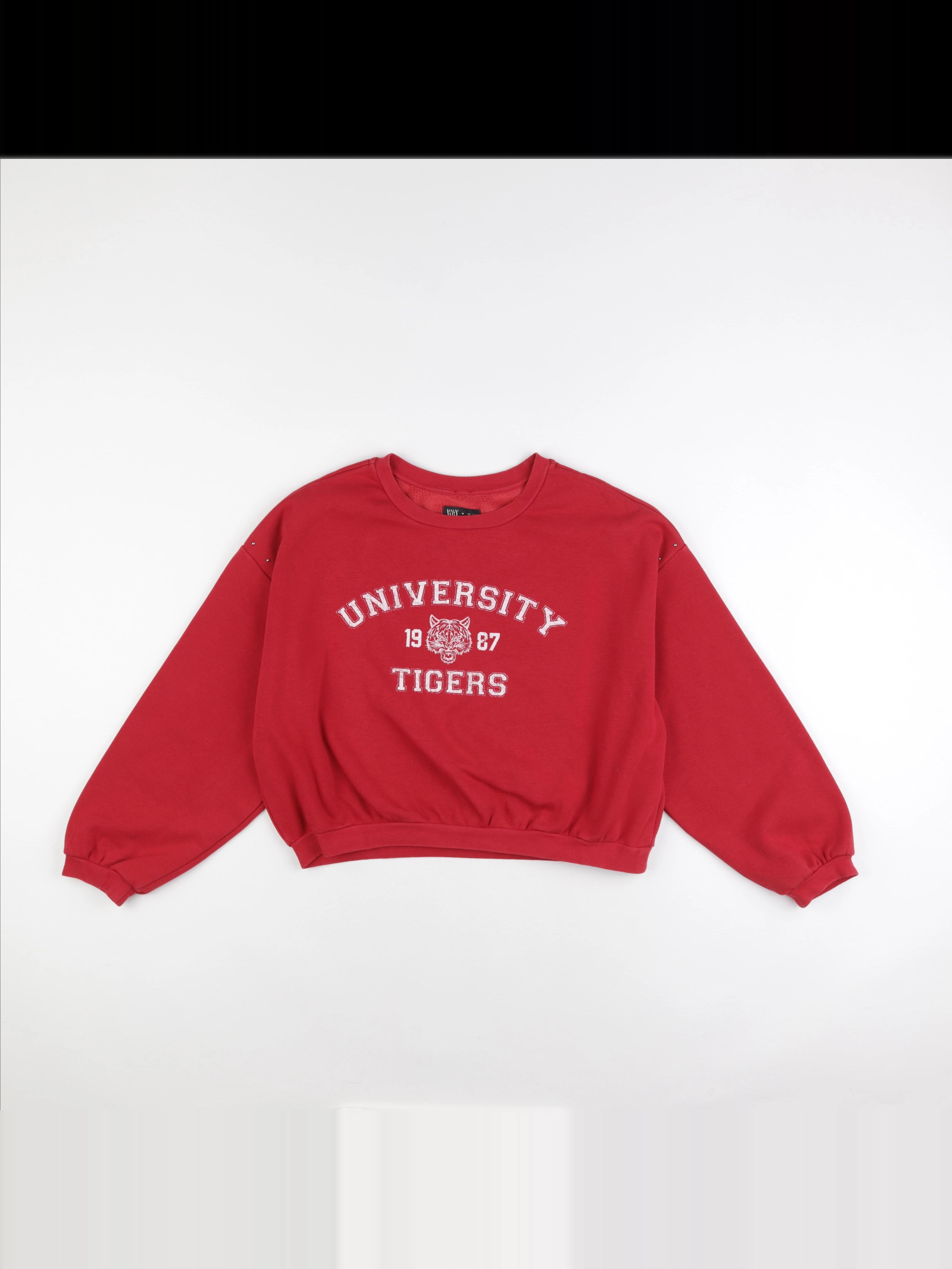 IKKS - sweat rouge - 14 ans