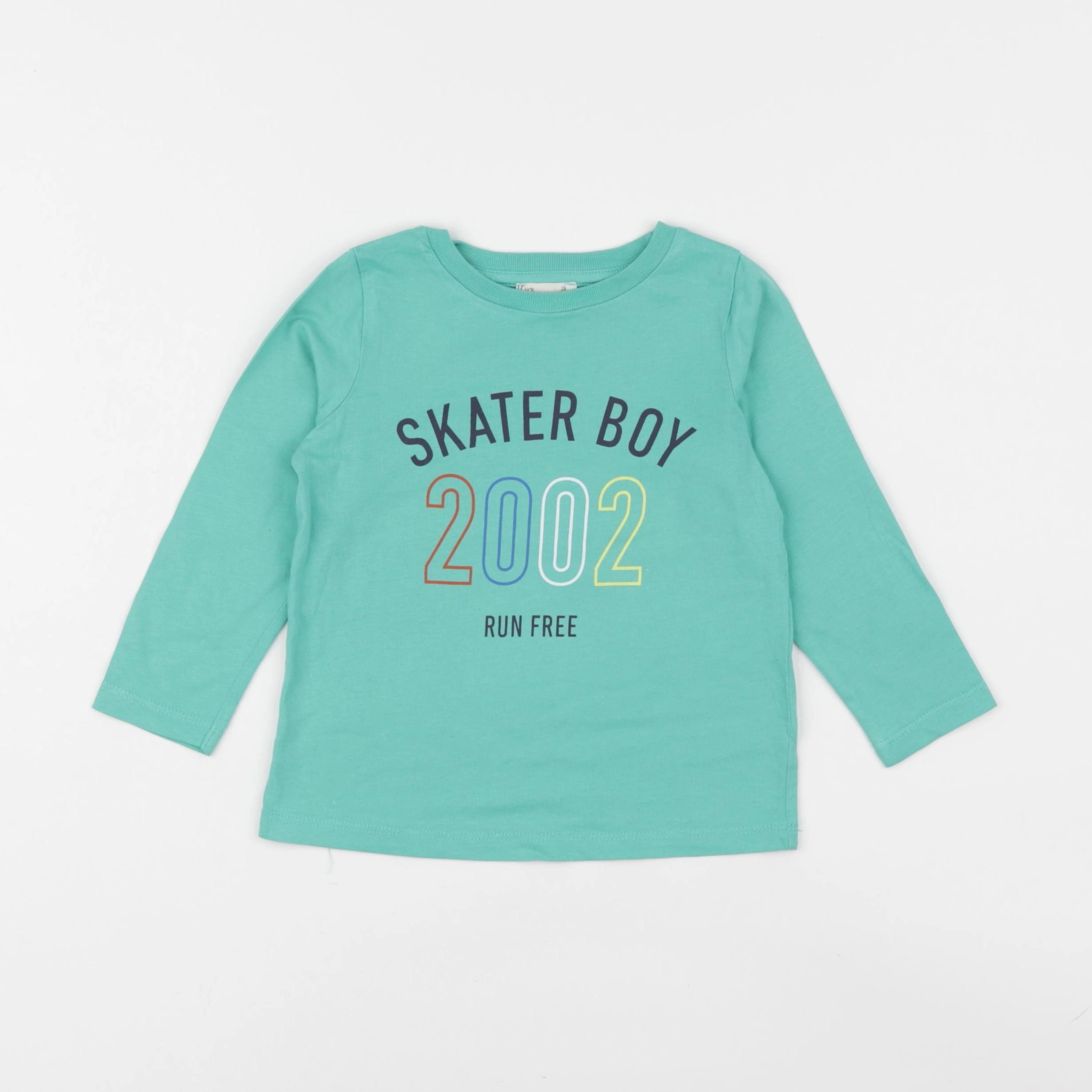 Little Cigogne - tee-shirt bleu - 2 ans