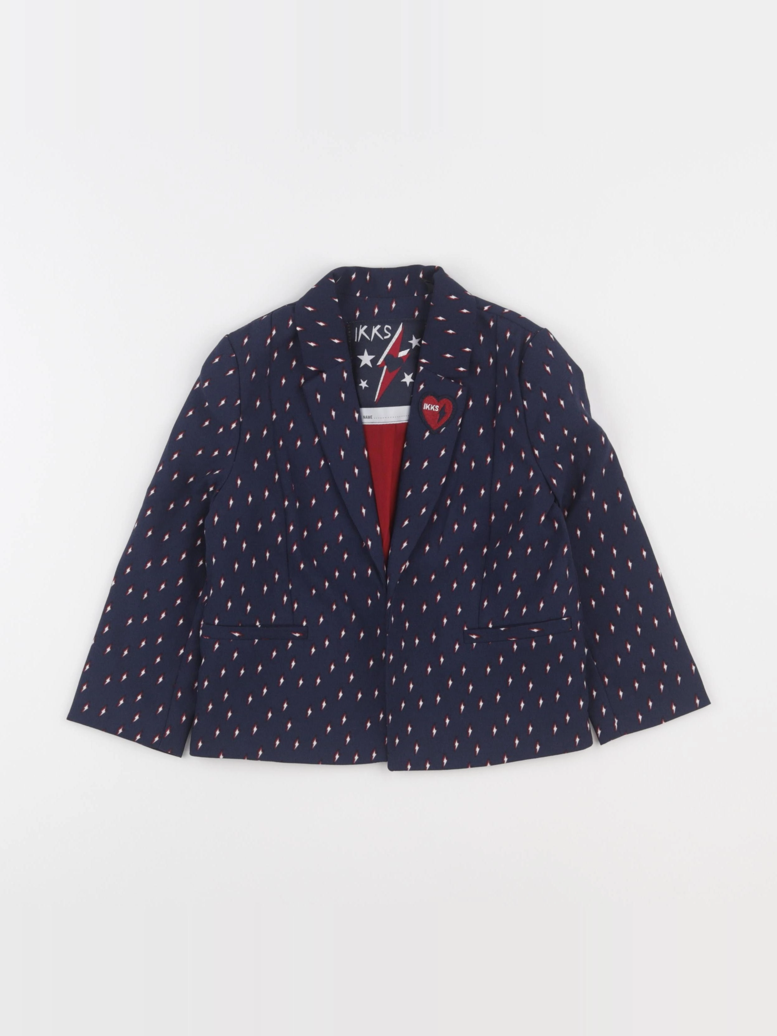 IKKS - veste bleu - 3 ans