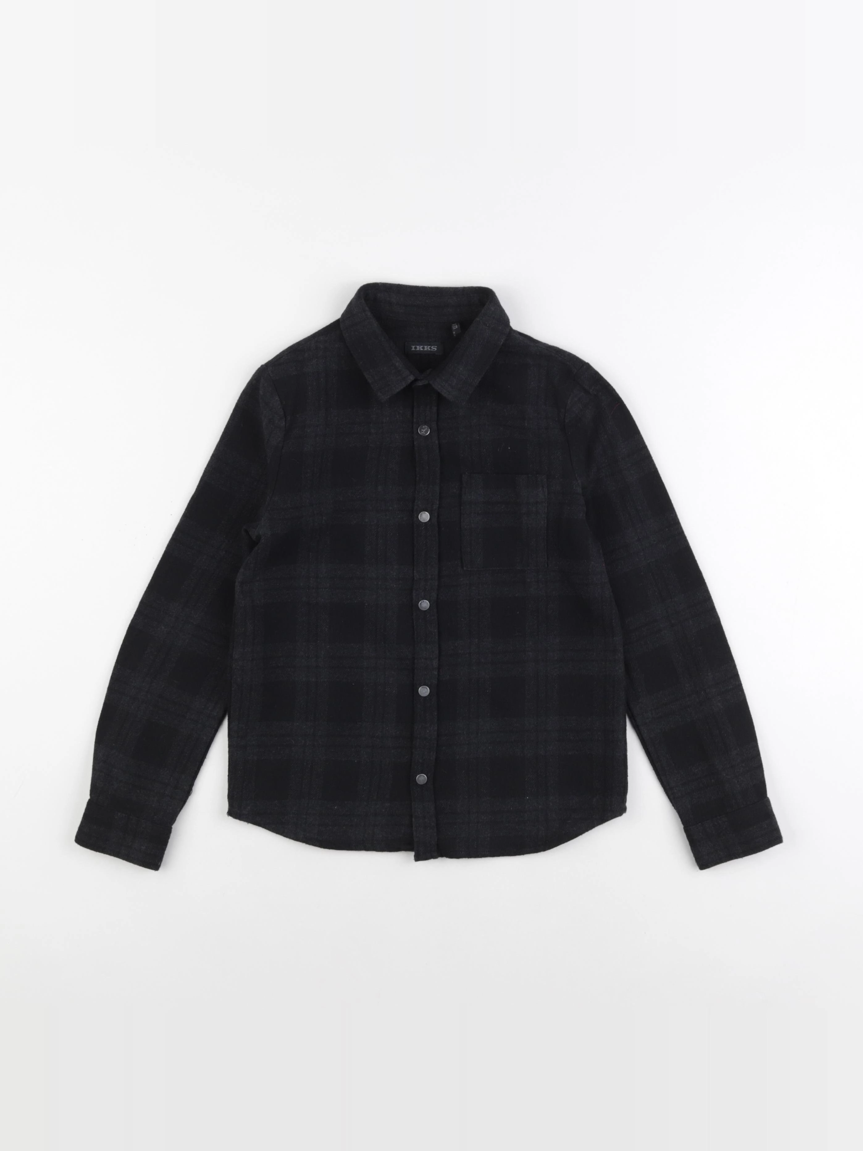 IKKS - chemise noir - 8 ans