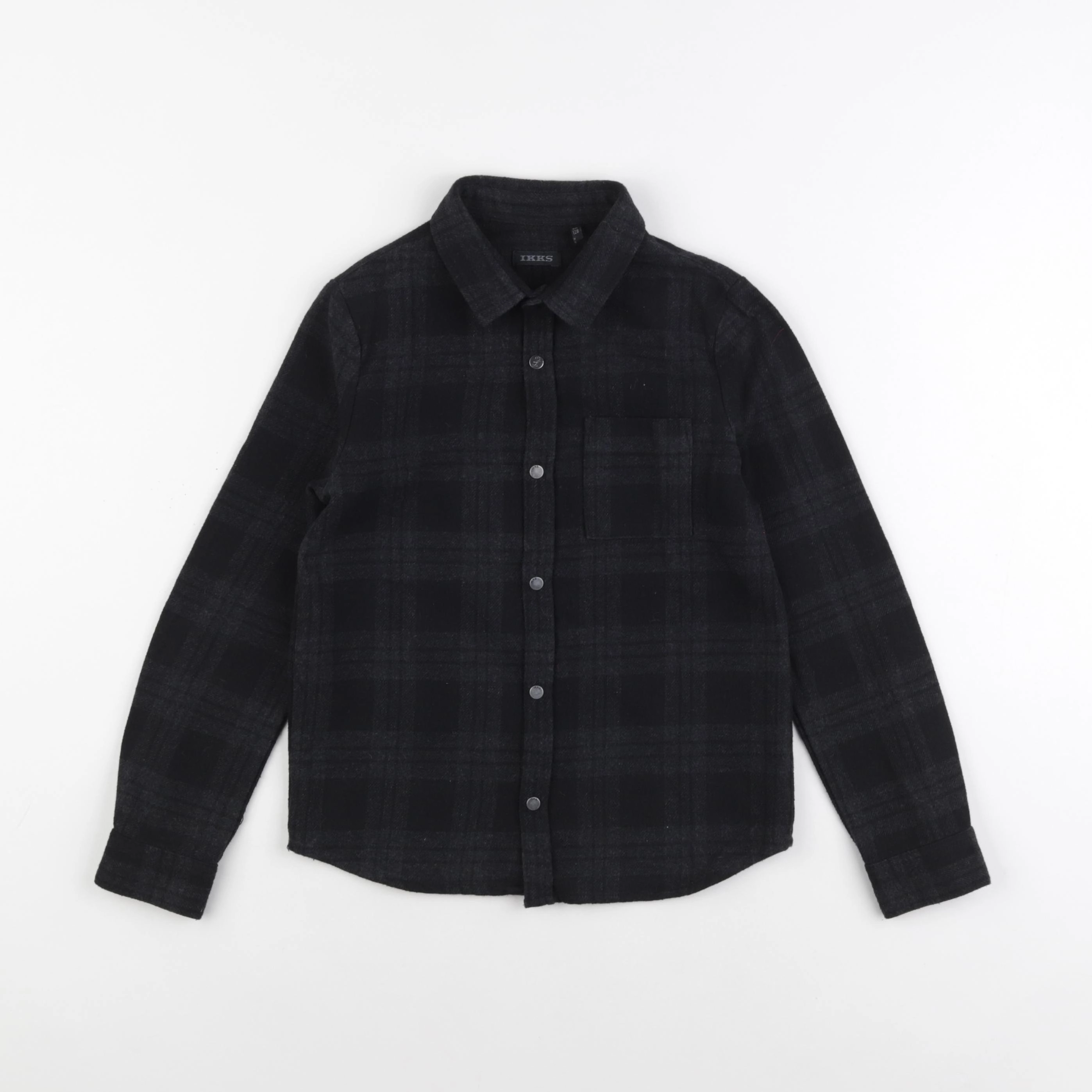 IKKS - chemise noir - 8 ans