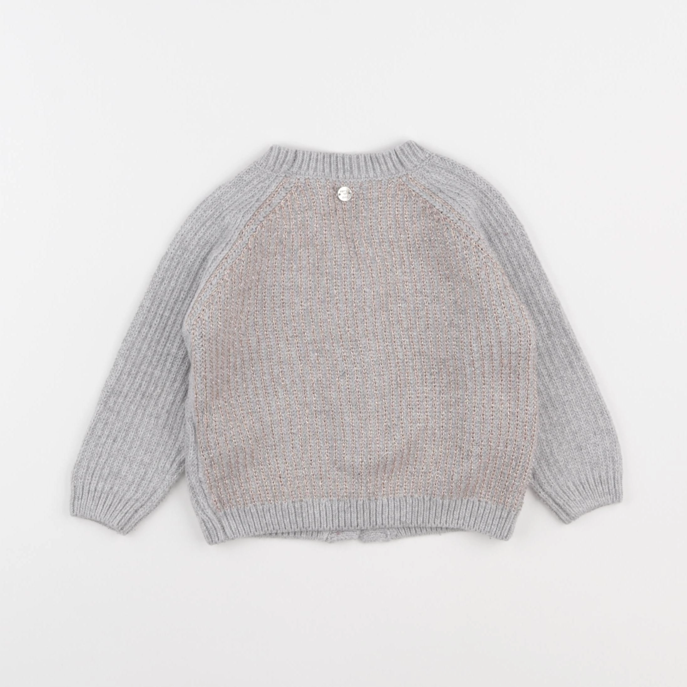 IKKS - gilet gris - 2 ans