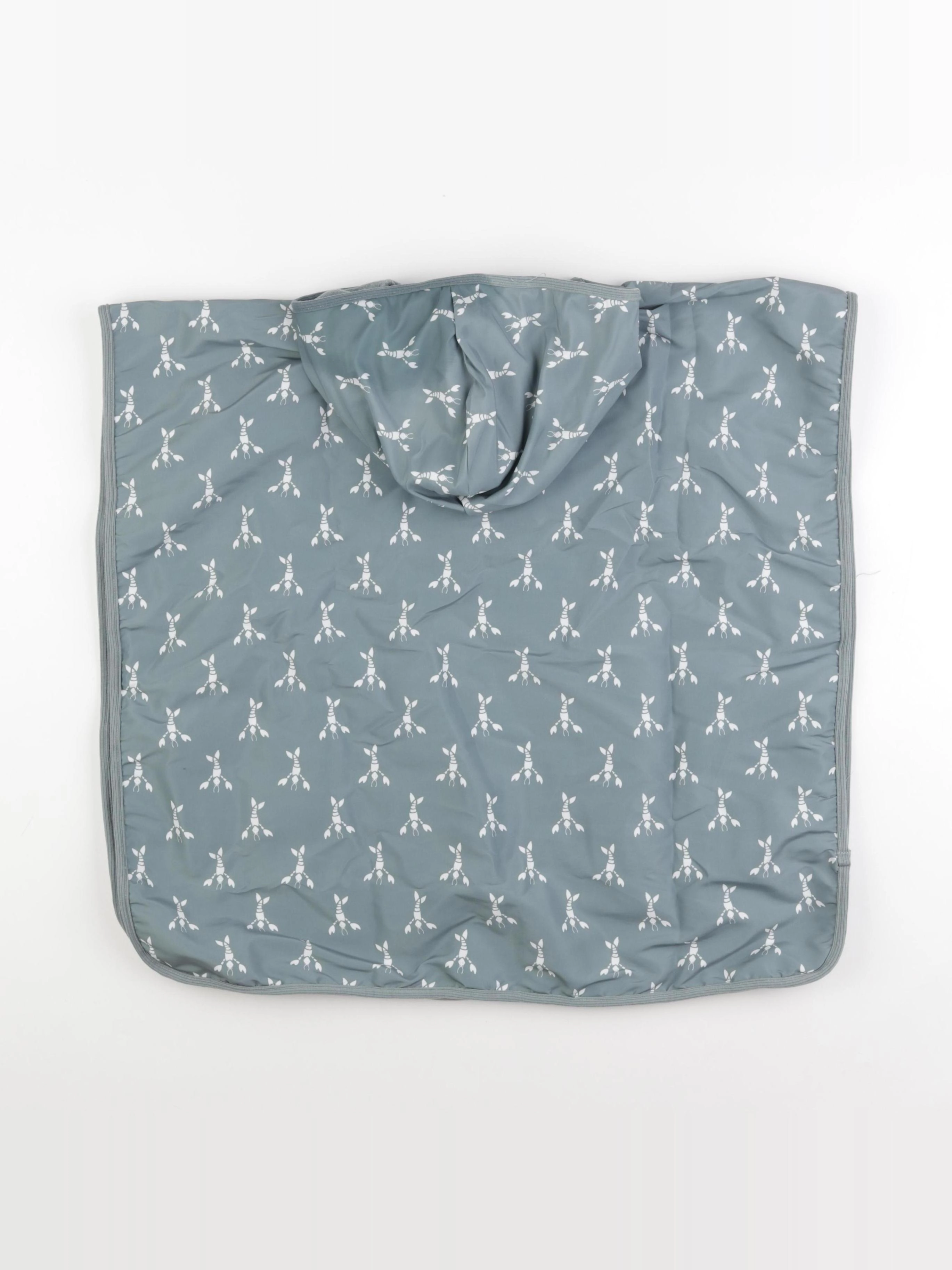 Fresk - Poncho de bain HOMARD vert - 0/36 mois