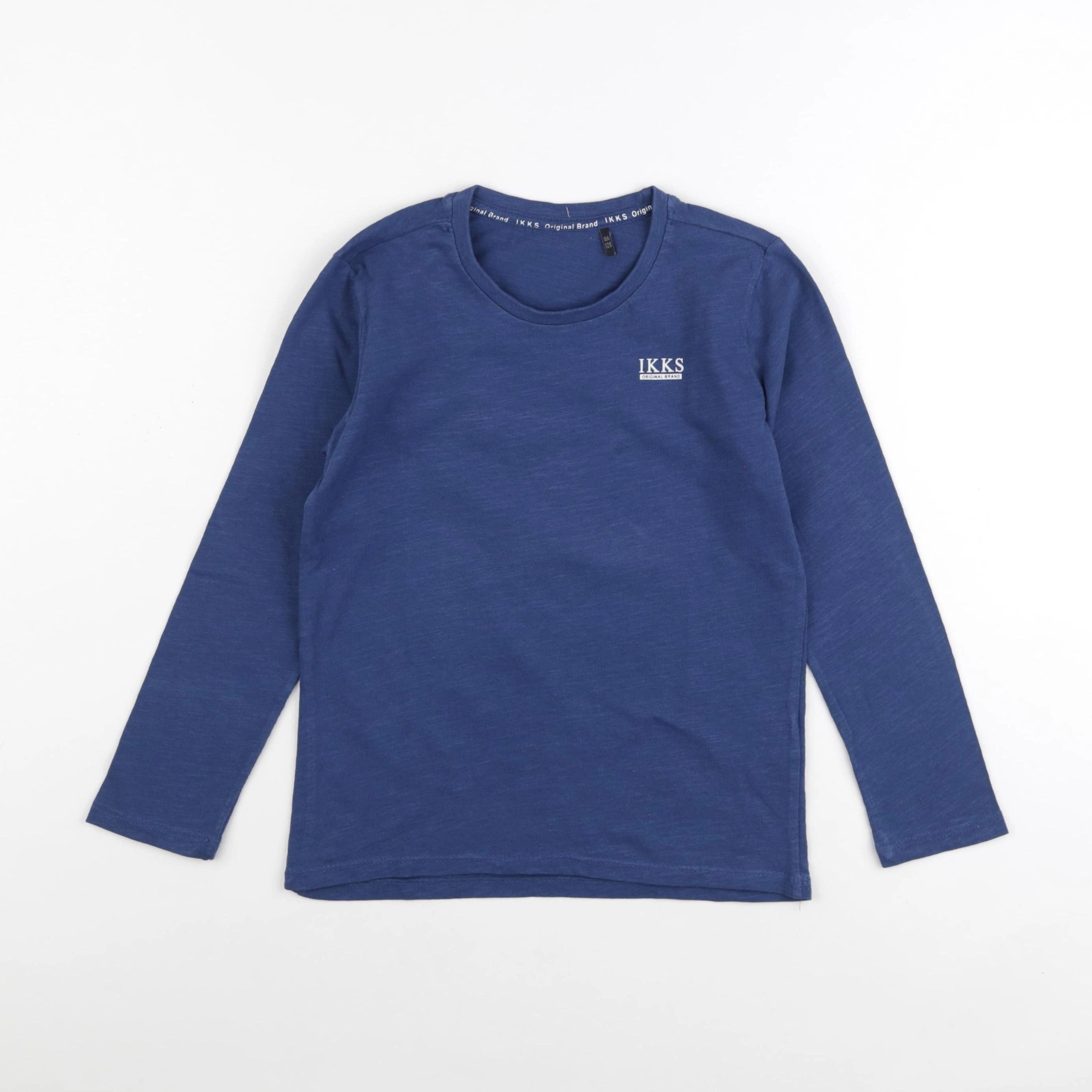 IKKS - tee-shirt bleu - 8 ans