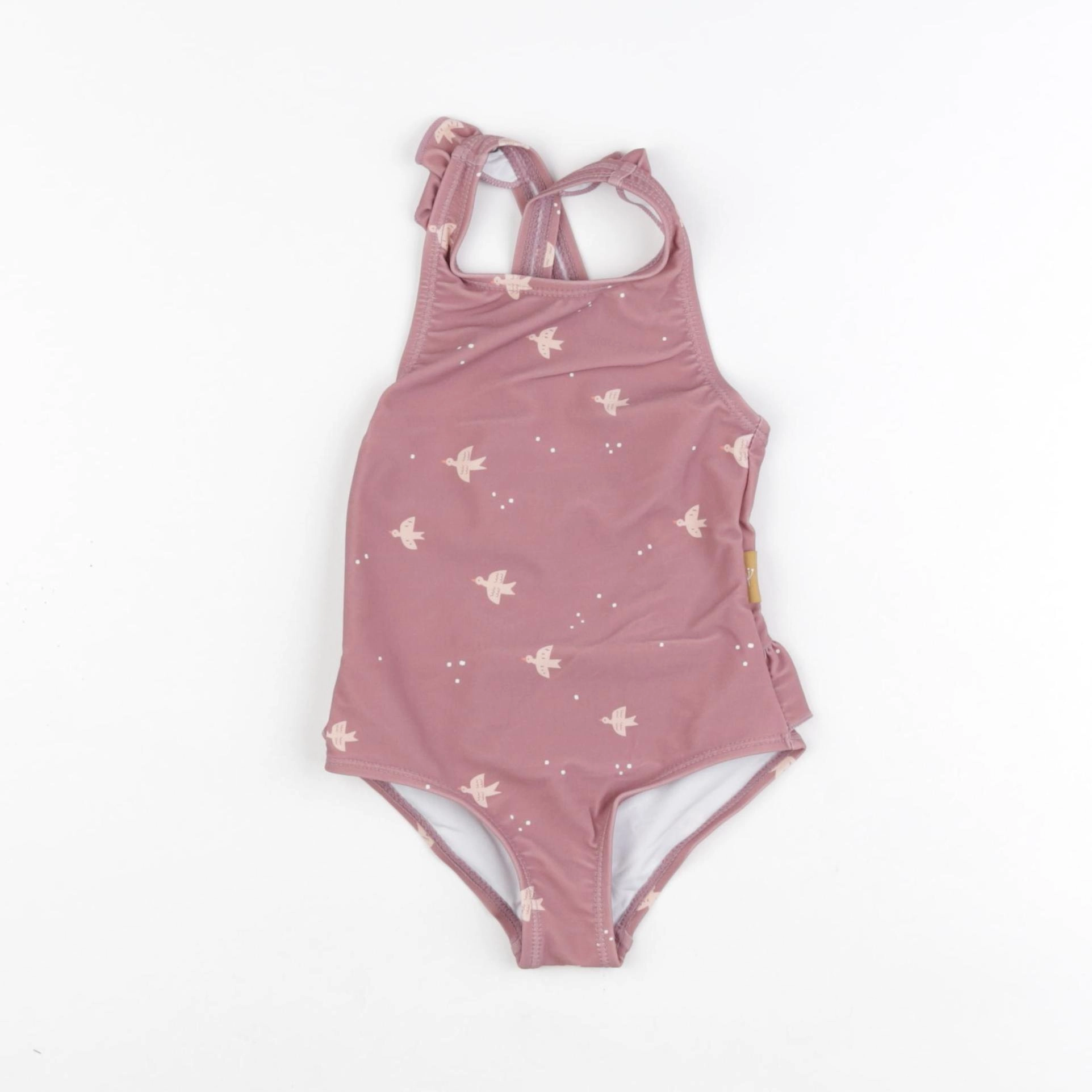Fresk - Maillot de bain 1 pièce OISEAU rose - 2/3 ans