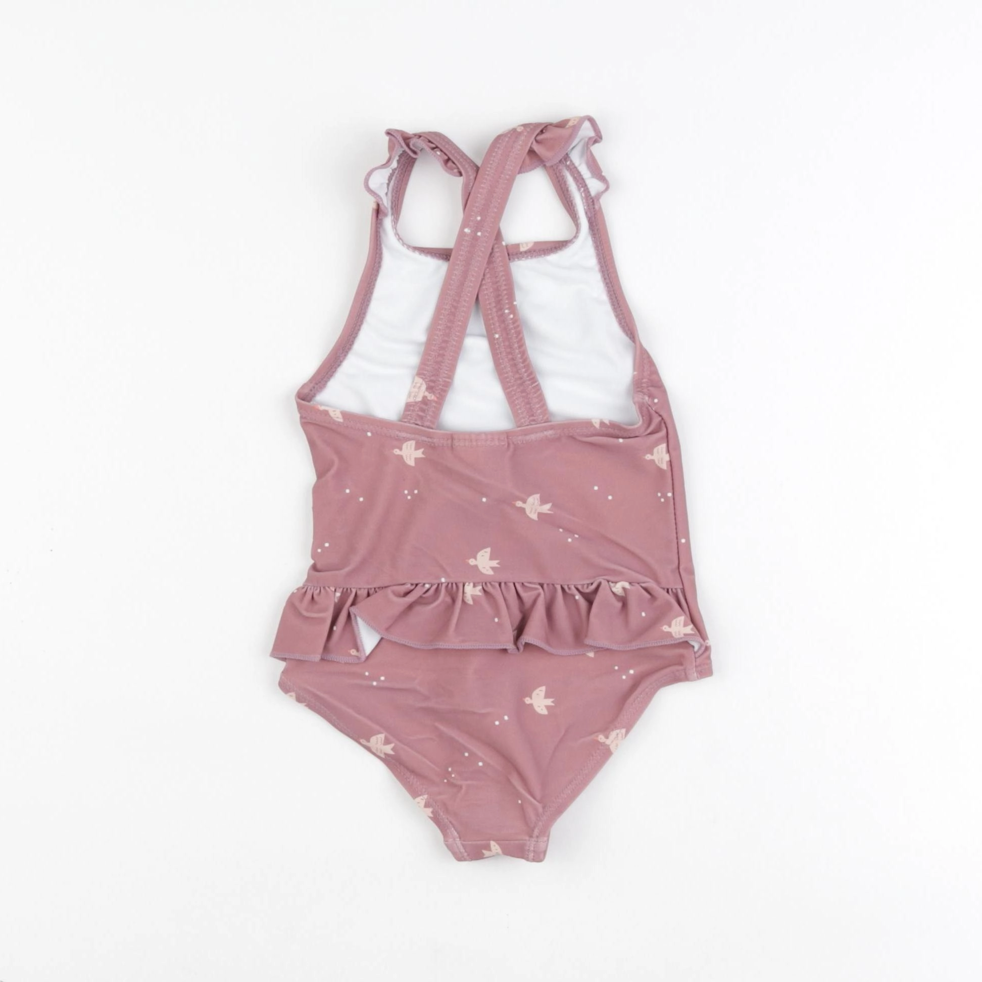 Fresk - Maillot de bain 1 pièce OISEAU rose - 2/3 ans