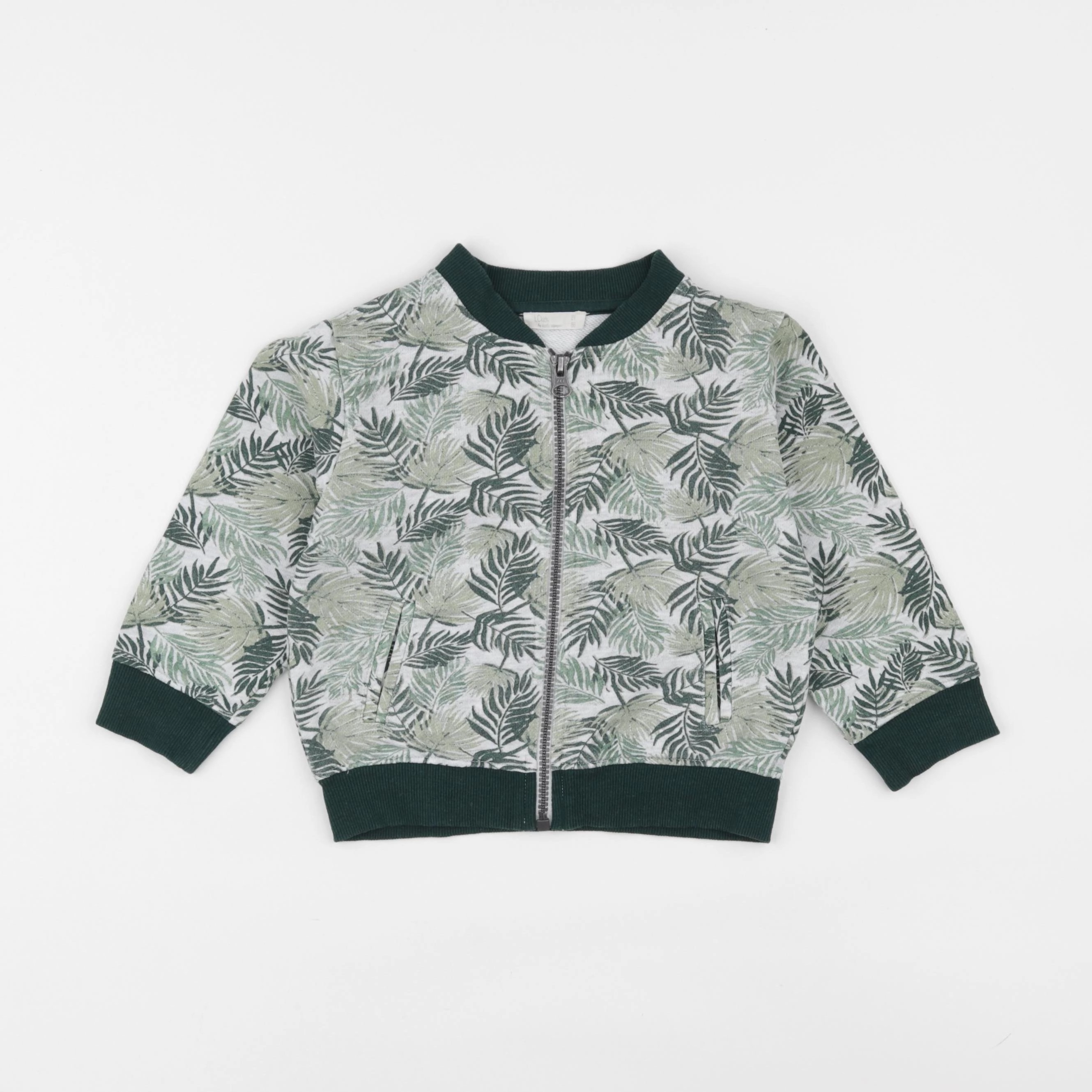 Little Cigogne - sweat vert - 2 ans