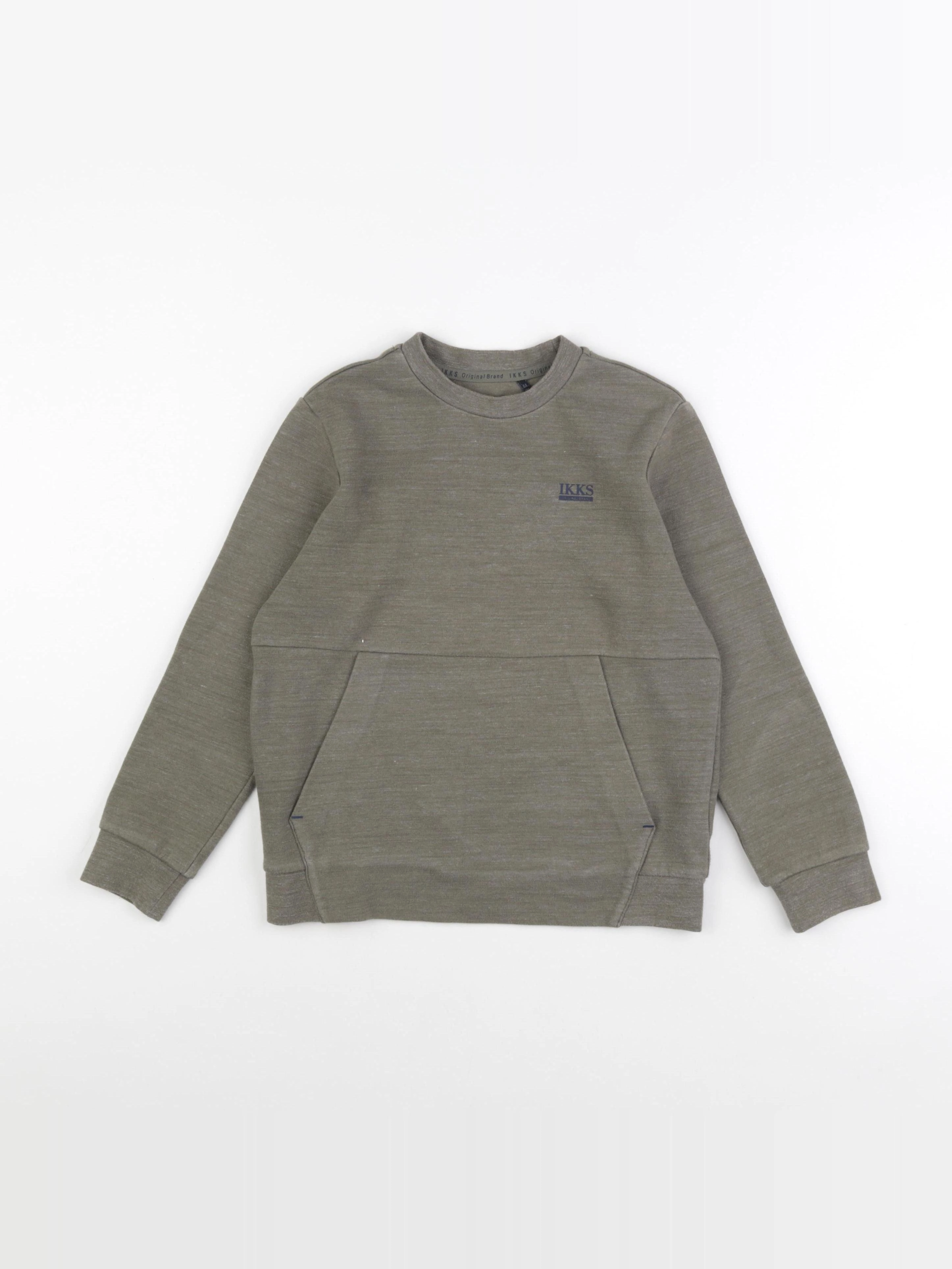 IKKS - sweat vert - 8 ans