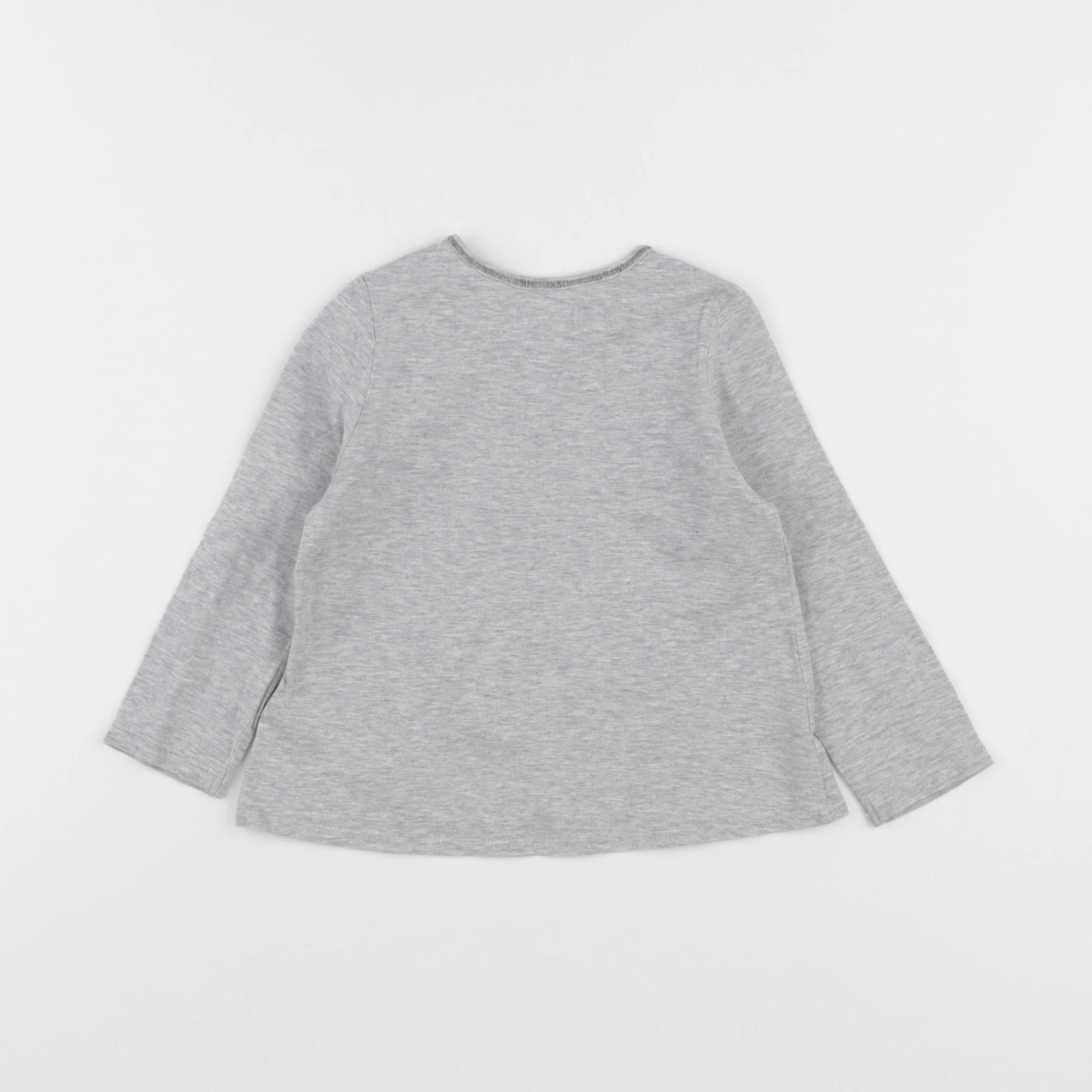 IKKS - tee-shirt gris - 18 mois