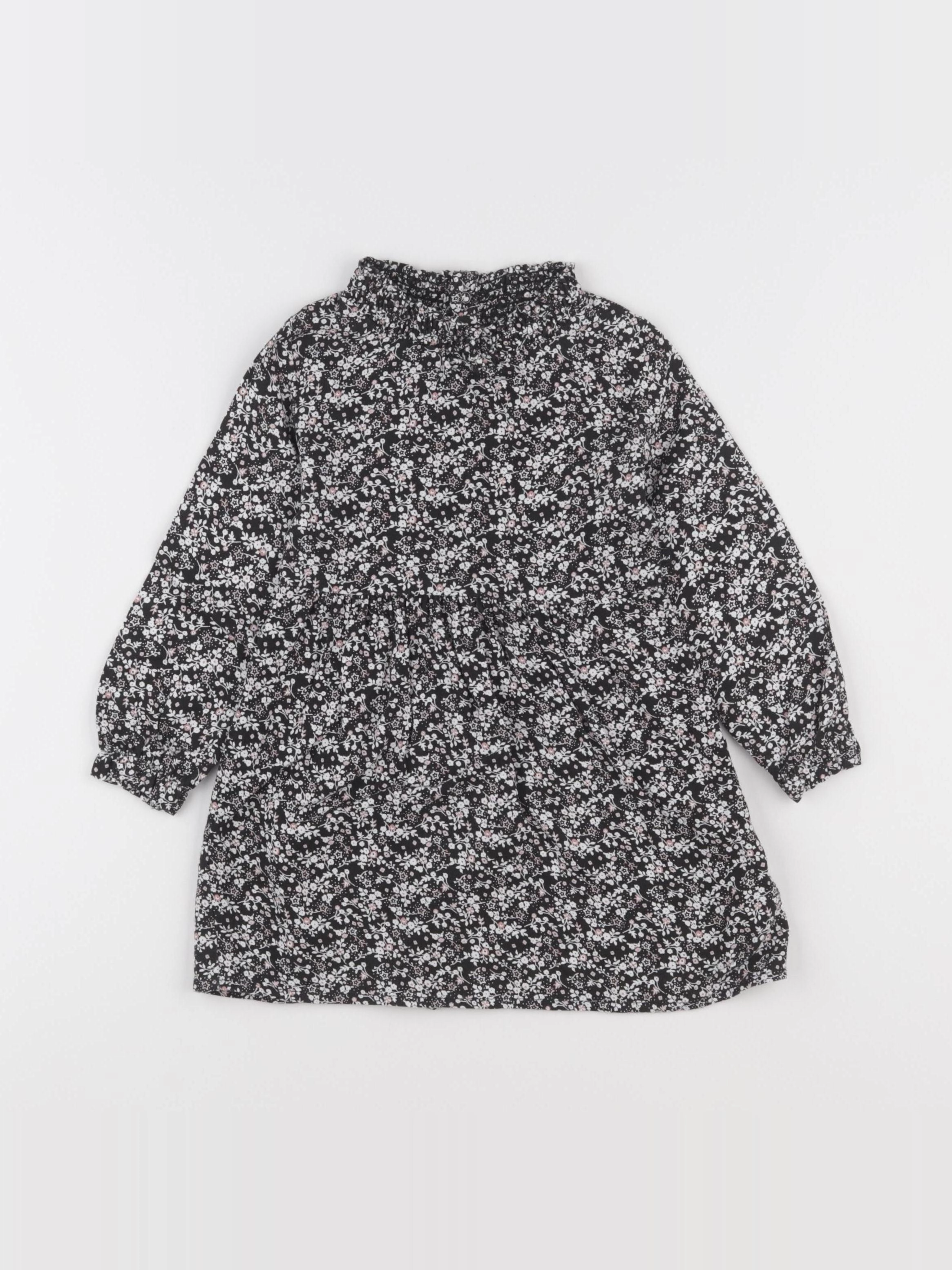 IKKS - robe noir - 2 ans