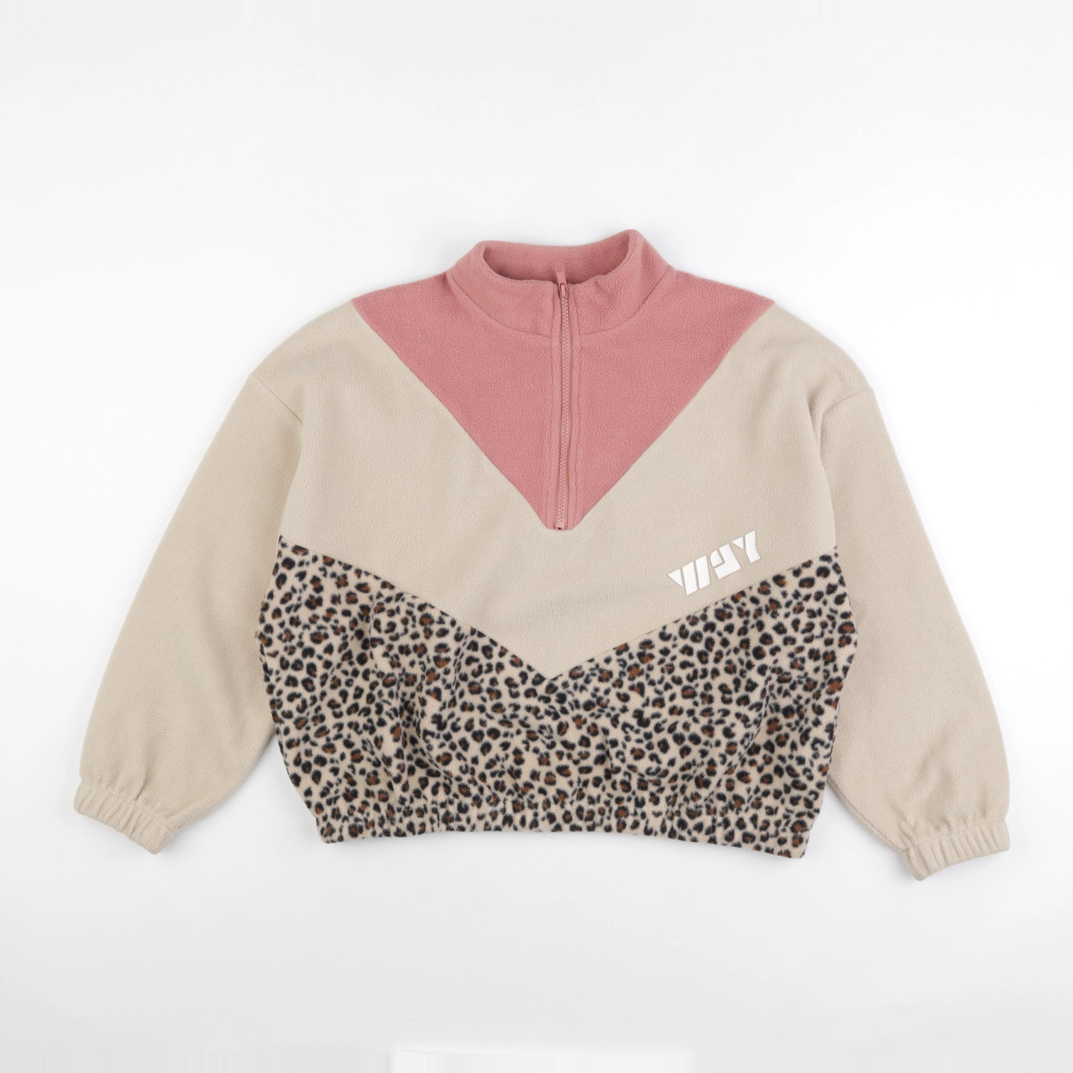 IKKS - polaire beige, rose - 14 ans