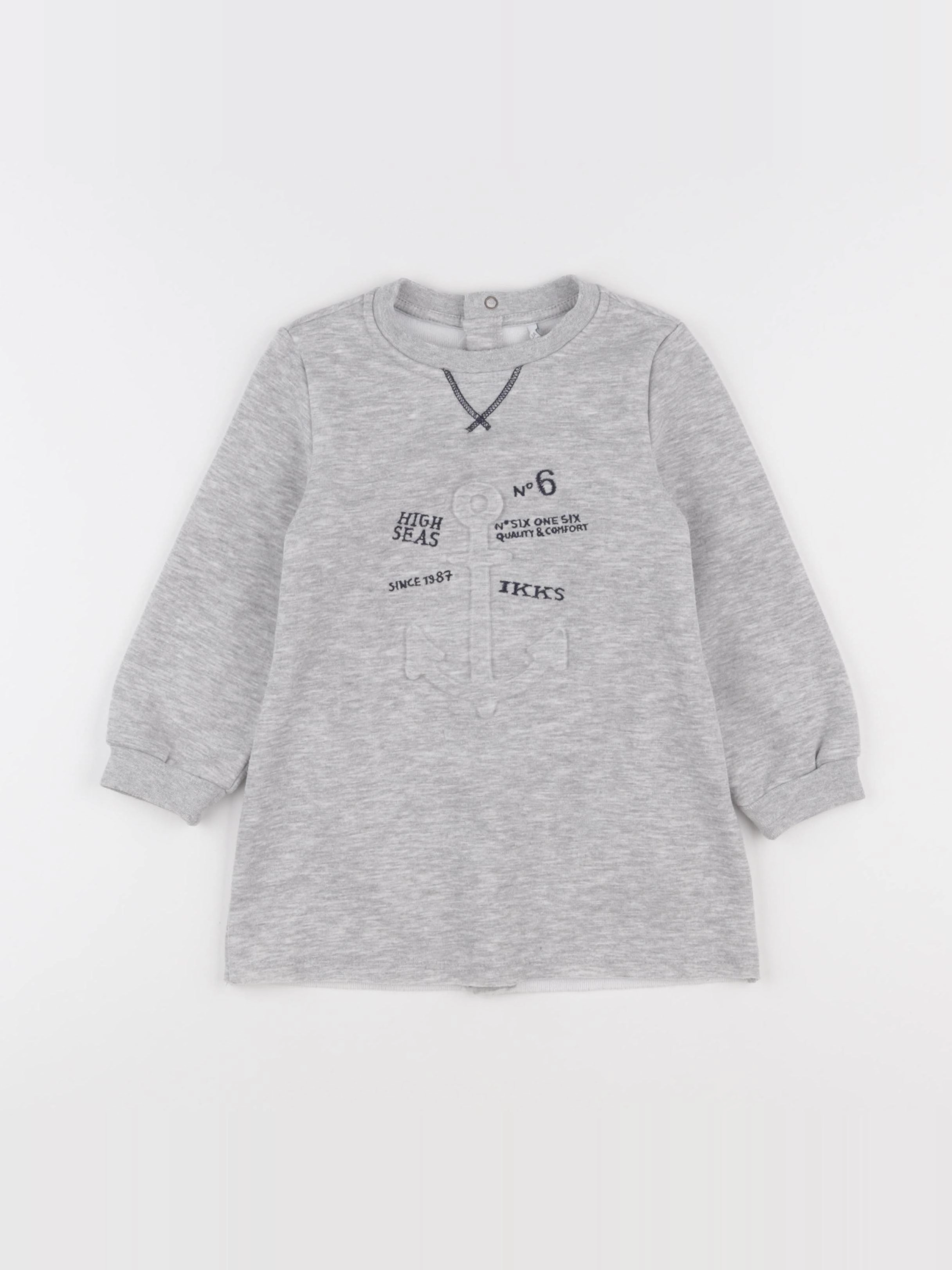 IKKS - robe gris - 3 ans