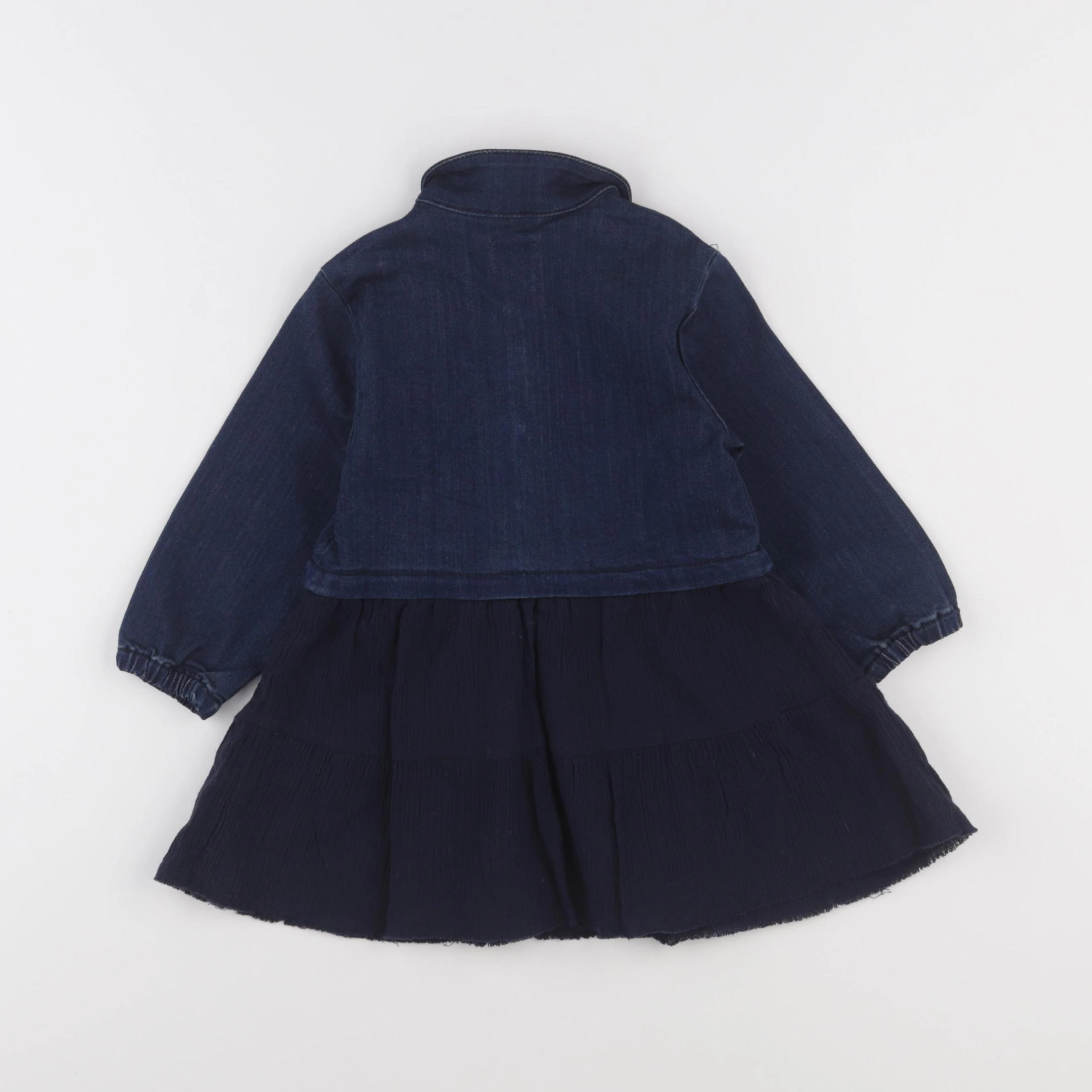 IKKS - robe bleu - 18 mois
