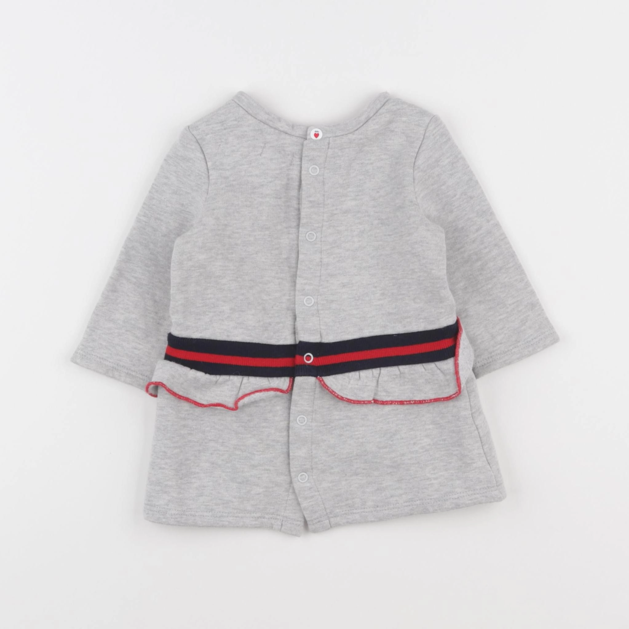 IKKS - robe gris - 6 mois