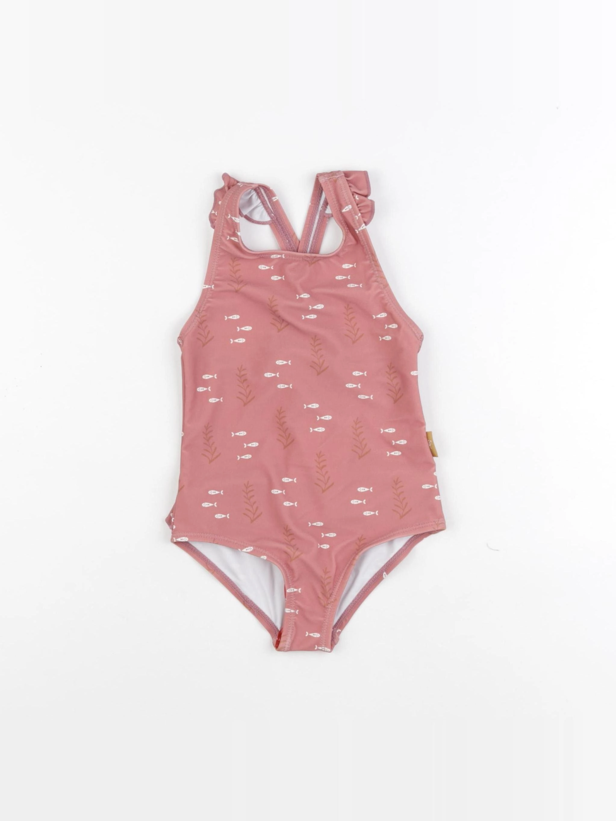 Fresk - Maillot de bain 1 pièce OCEAN rose - 5/6 ans