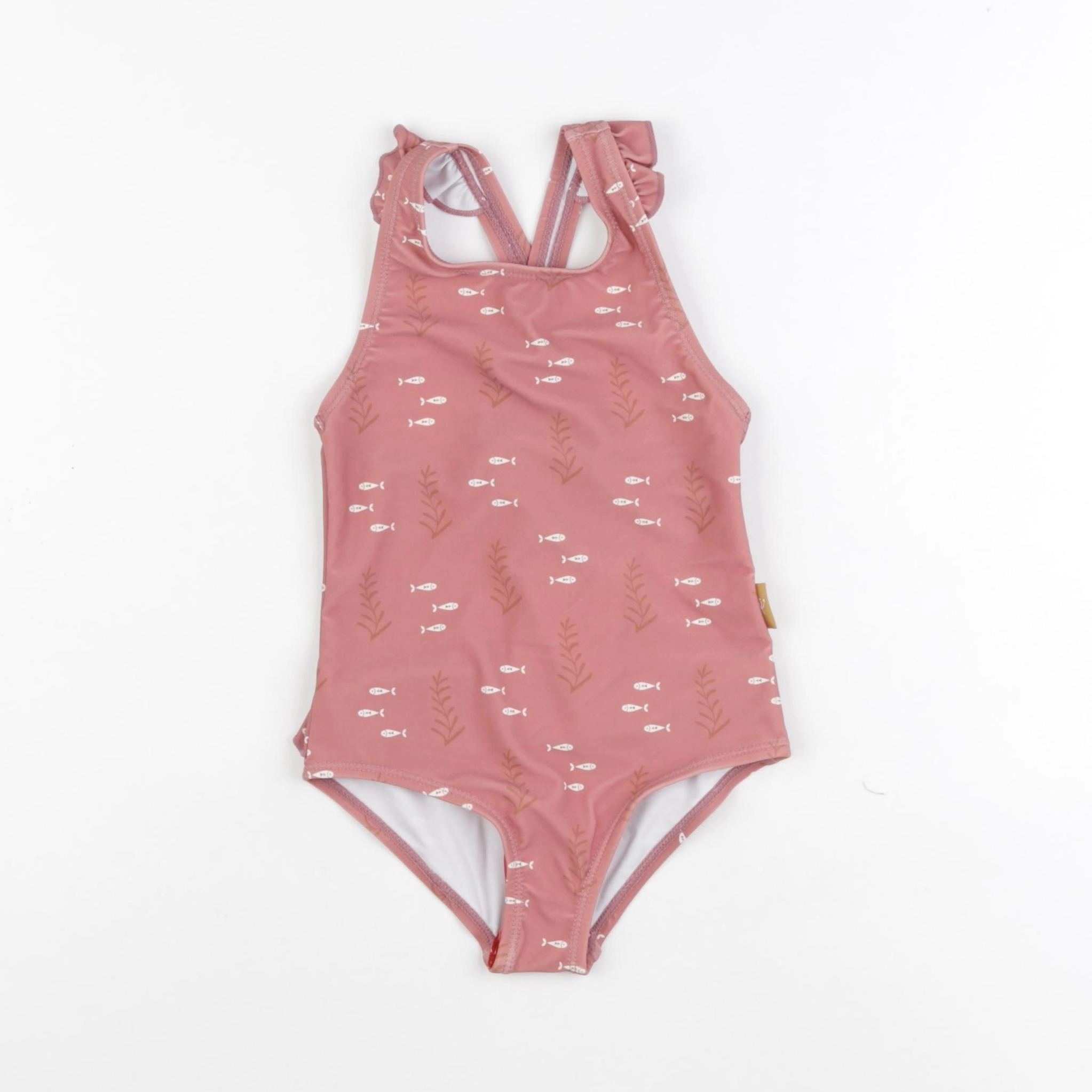 Fresk - Maillot de bain 1 pièce OCEAN rose - 3/4 ans