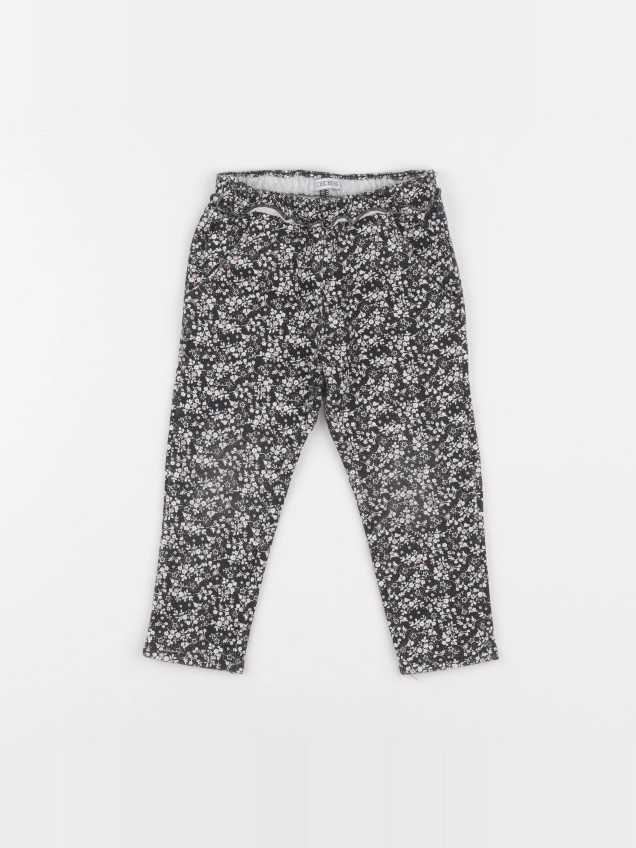 IKKS - pantalon noir - 18 mois