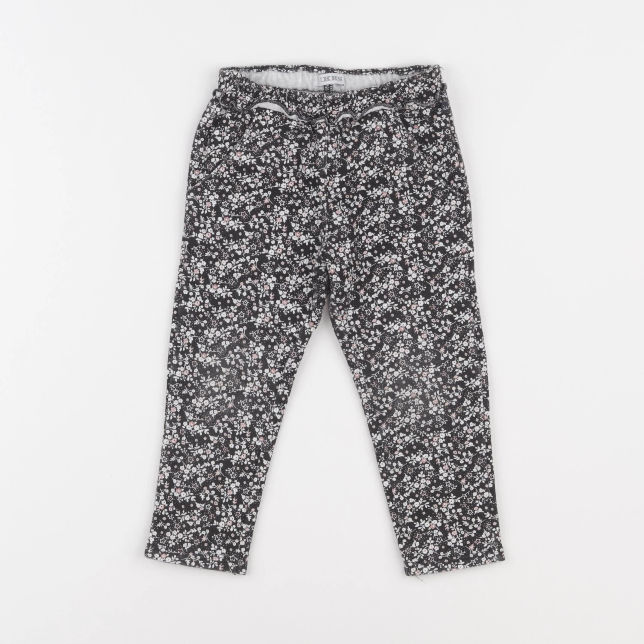 IKKS - pantalon noir - 18 mois