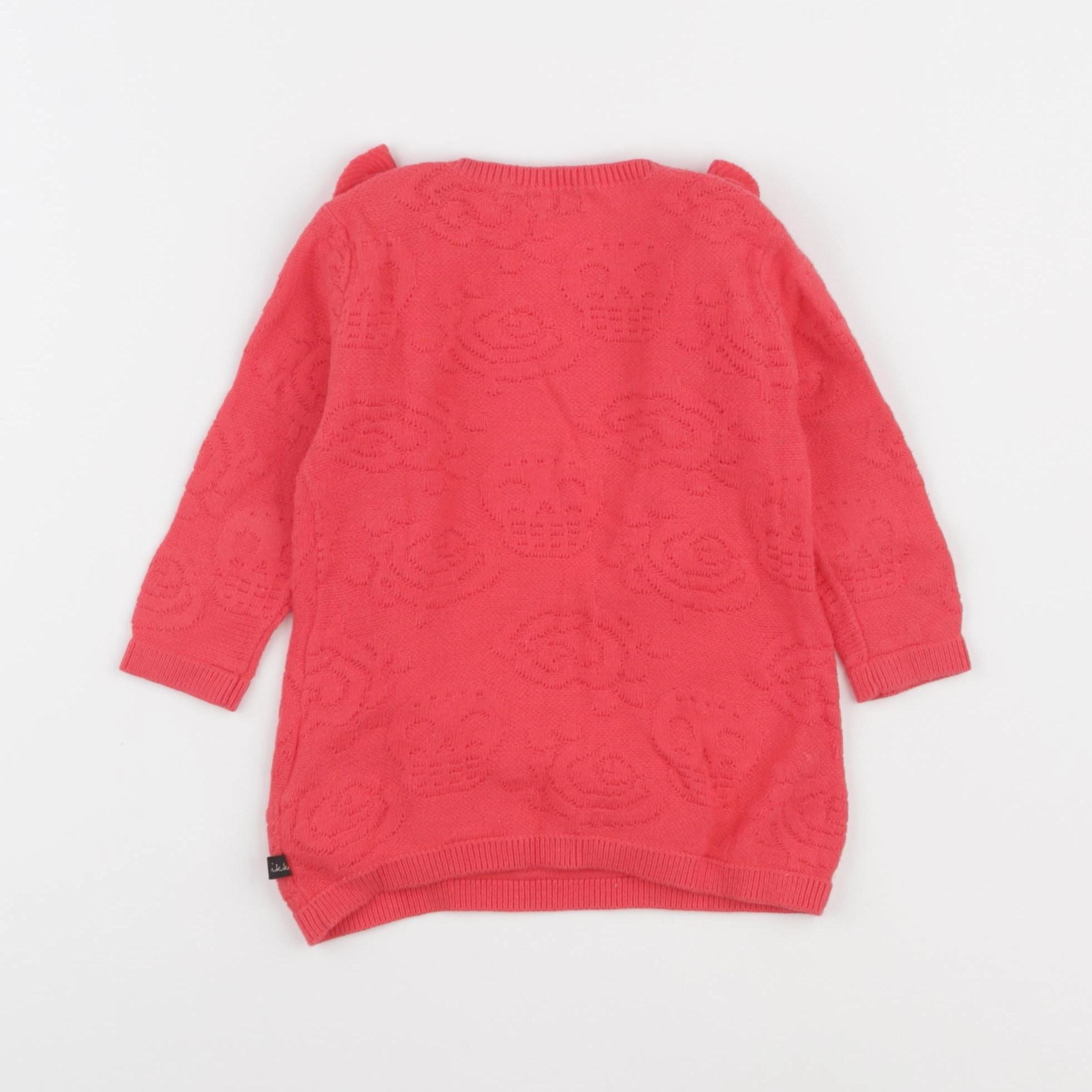 IKKS - robe rose - 6 mois