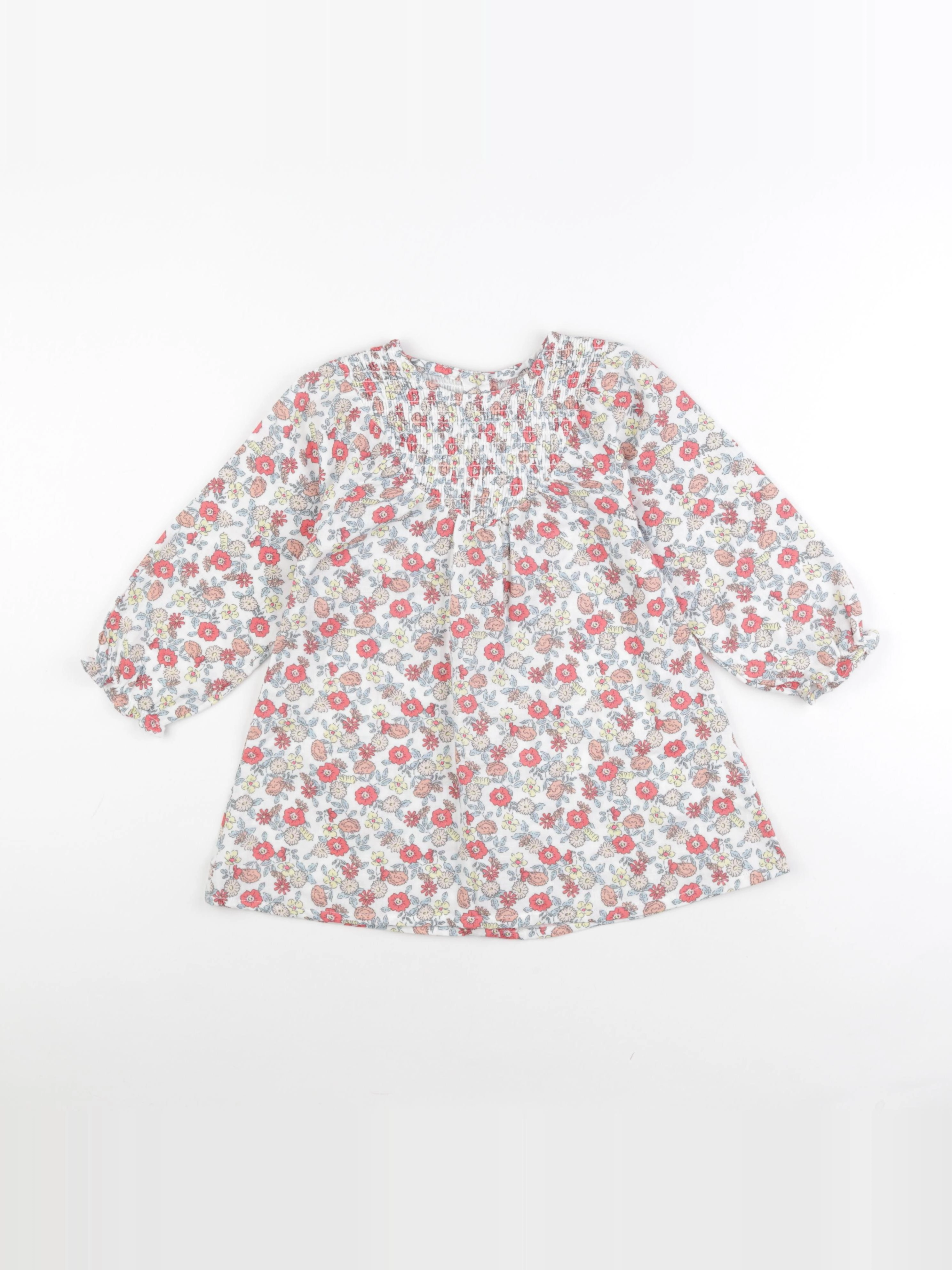 Vertbaudet - robe multicolore - 36 mois