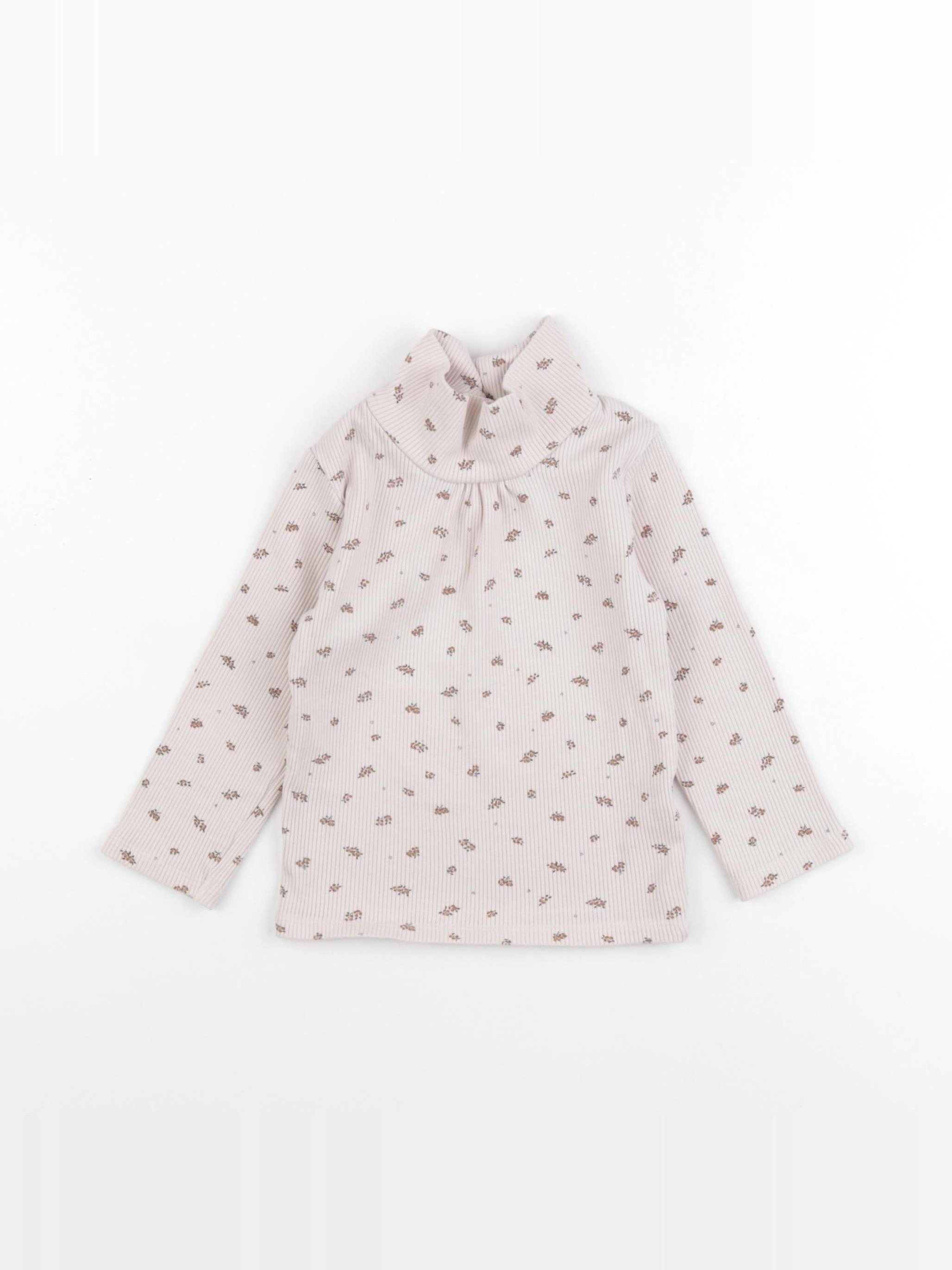 Vertbaudet - sous-pull beige - 2 ans