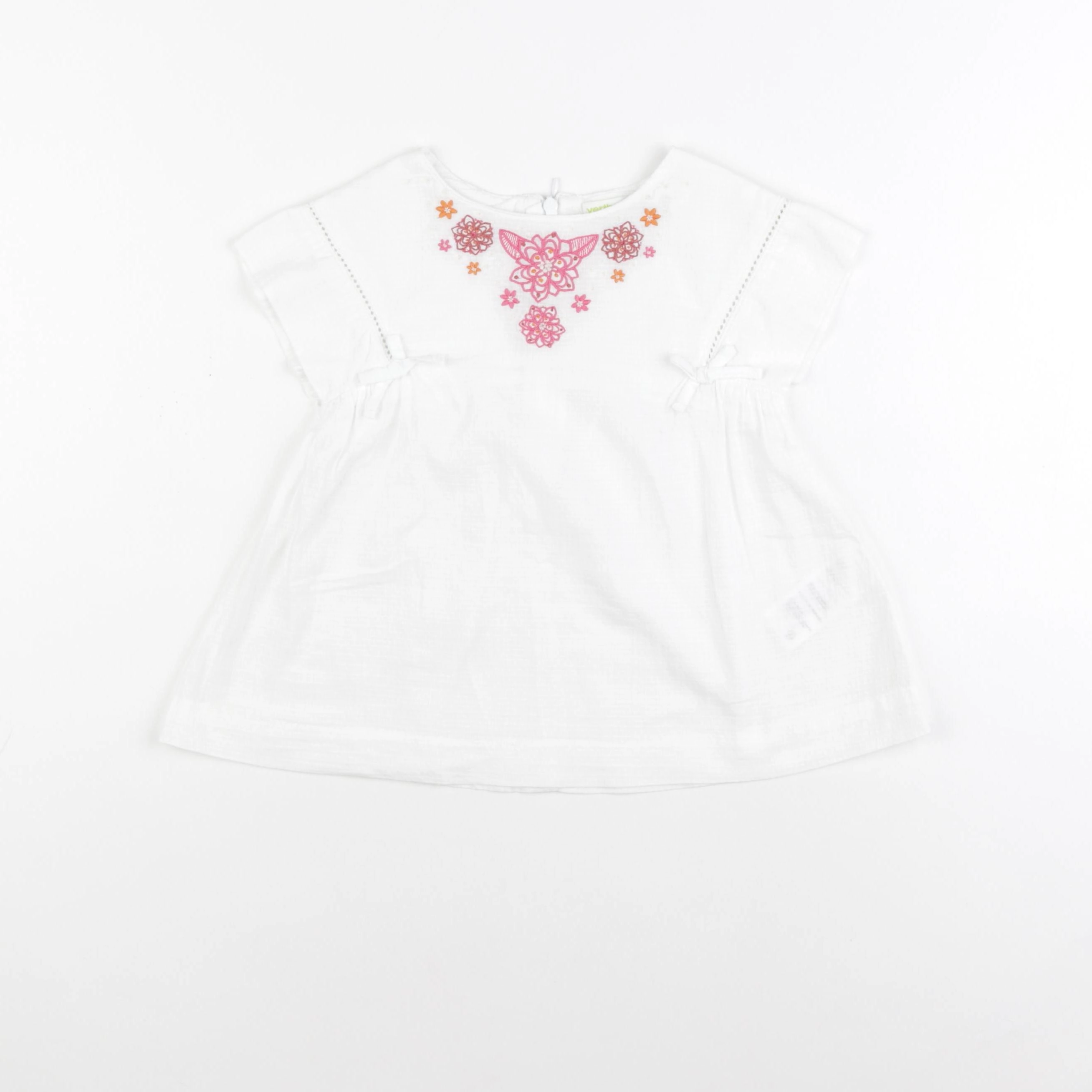 Vertbaudet - blouse blanc - 5 ans