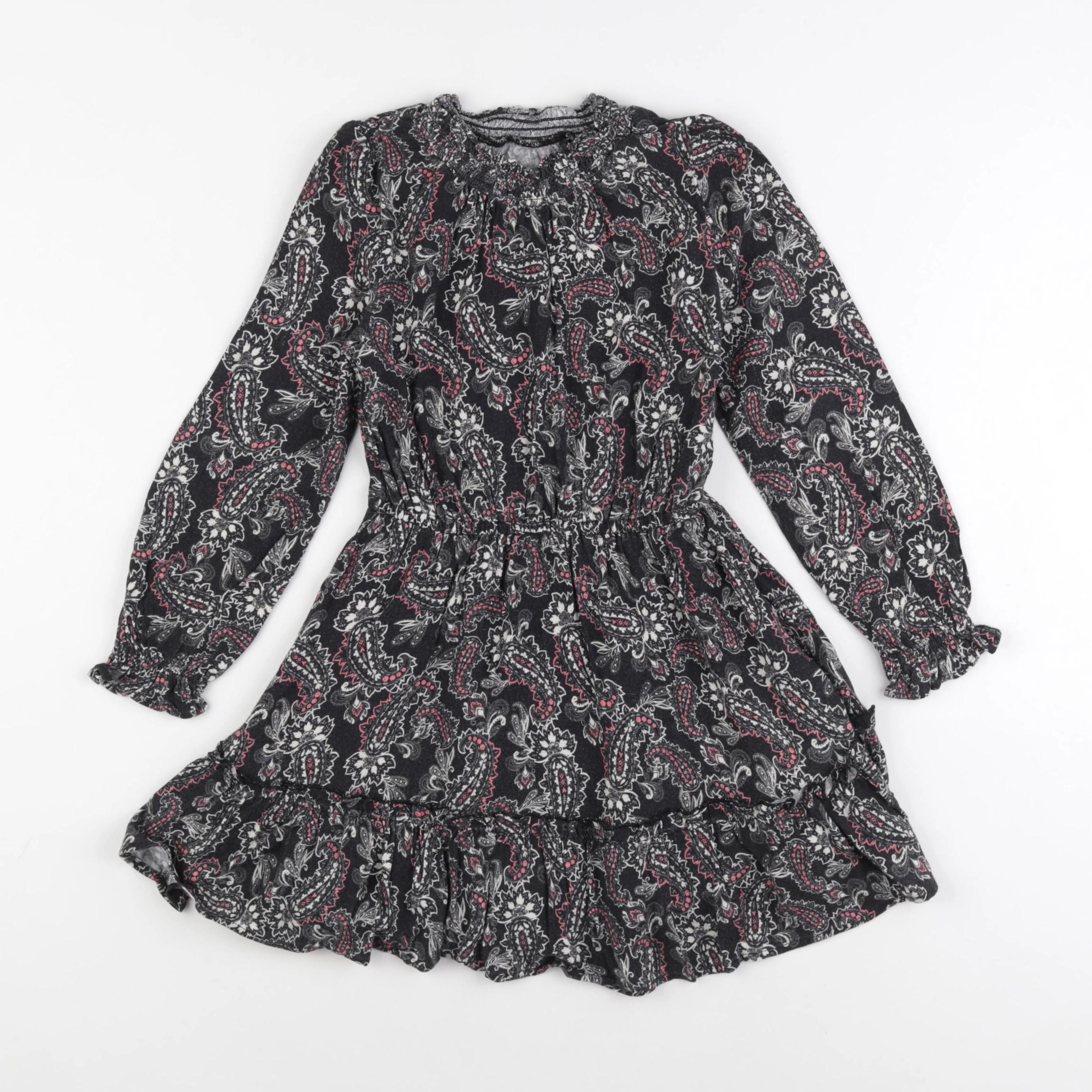 IKKS - robe noir - 6 ans