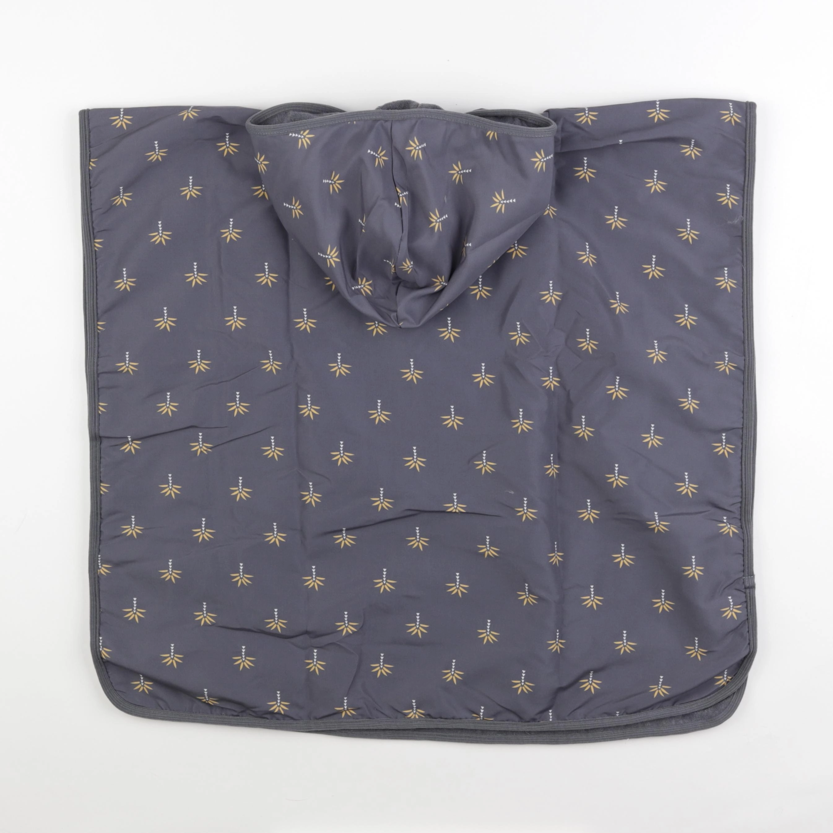Fresk - Poncho de bain PALMIER gris - 0/36 mois