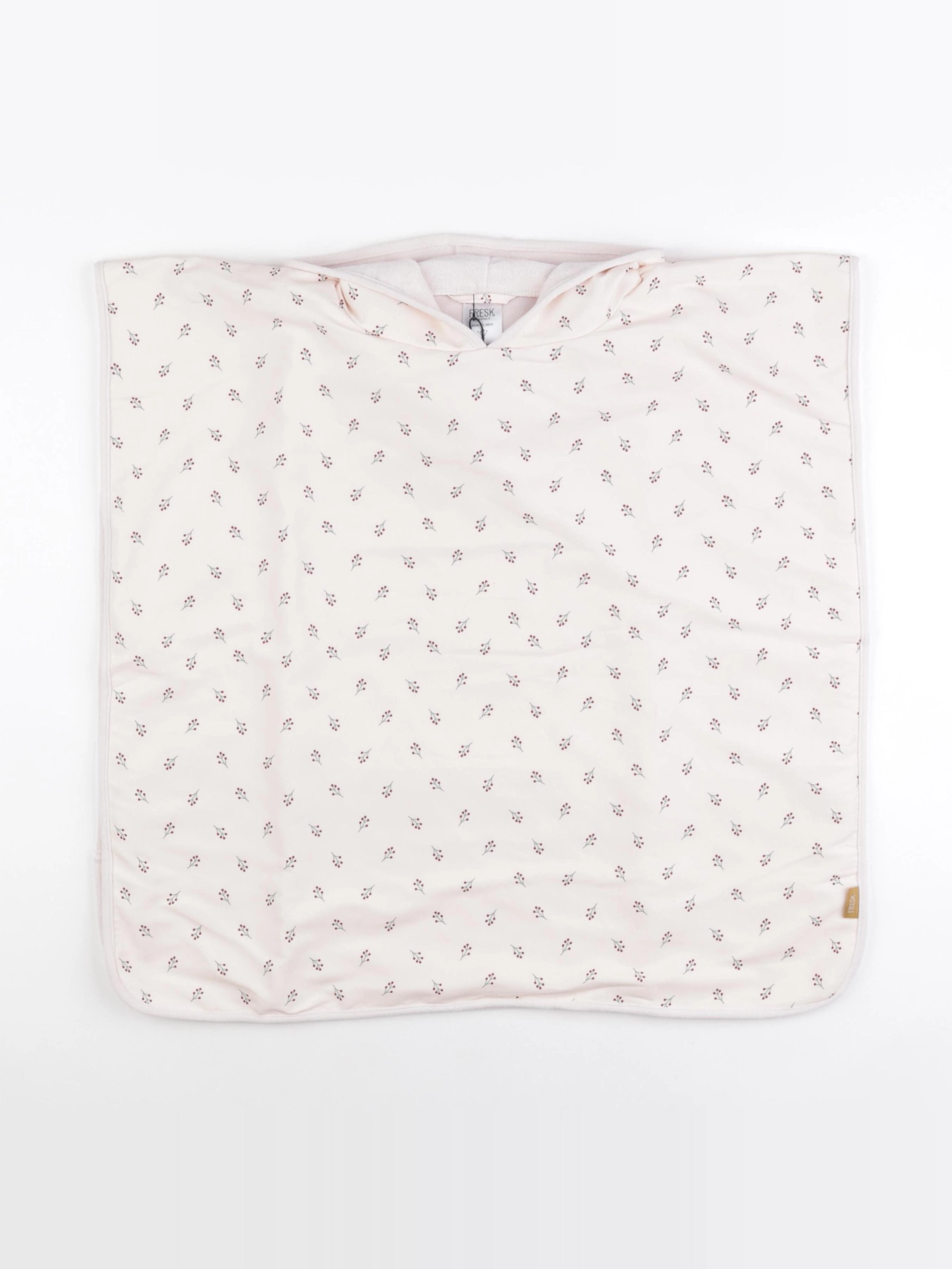 Fresk - Poncho de bain BAIES rose - 0/36 mois