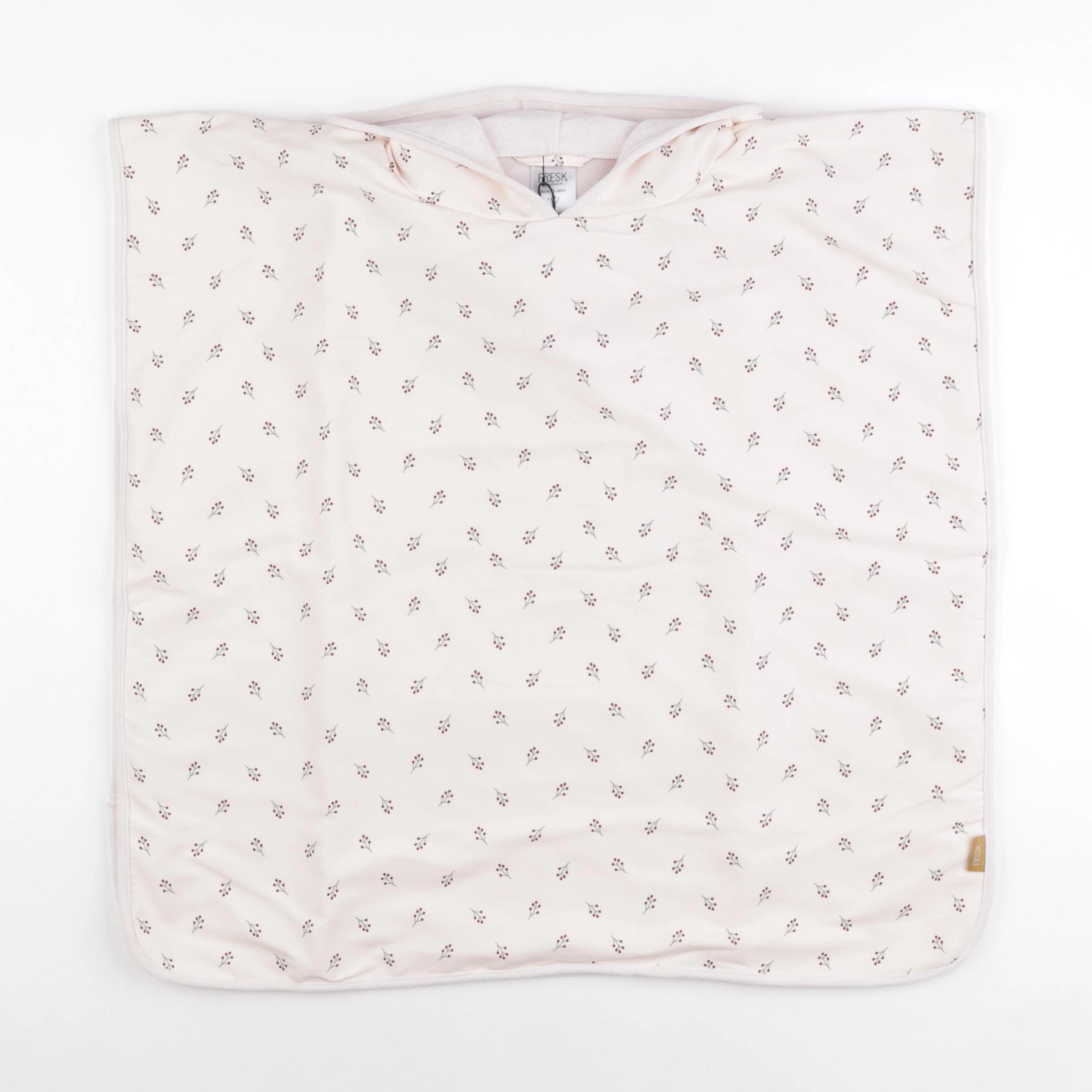 Fresk - Poncho de bain BAIES rose - 0/36 mois
