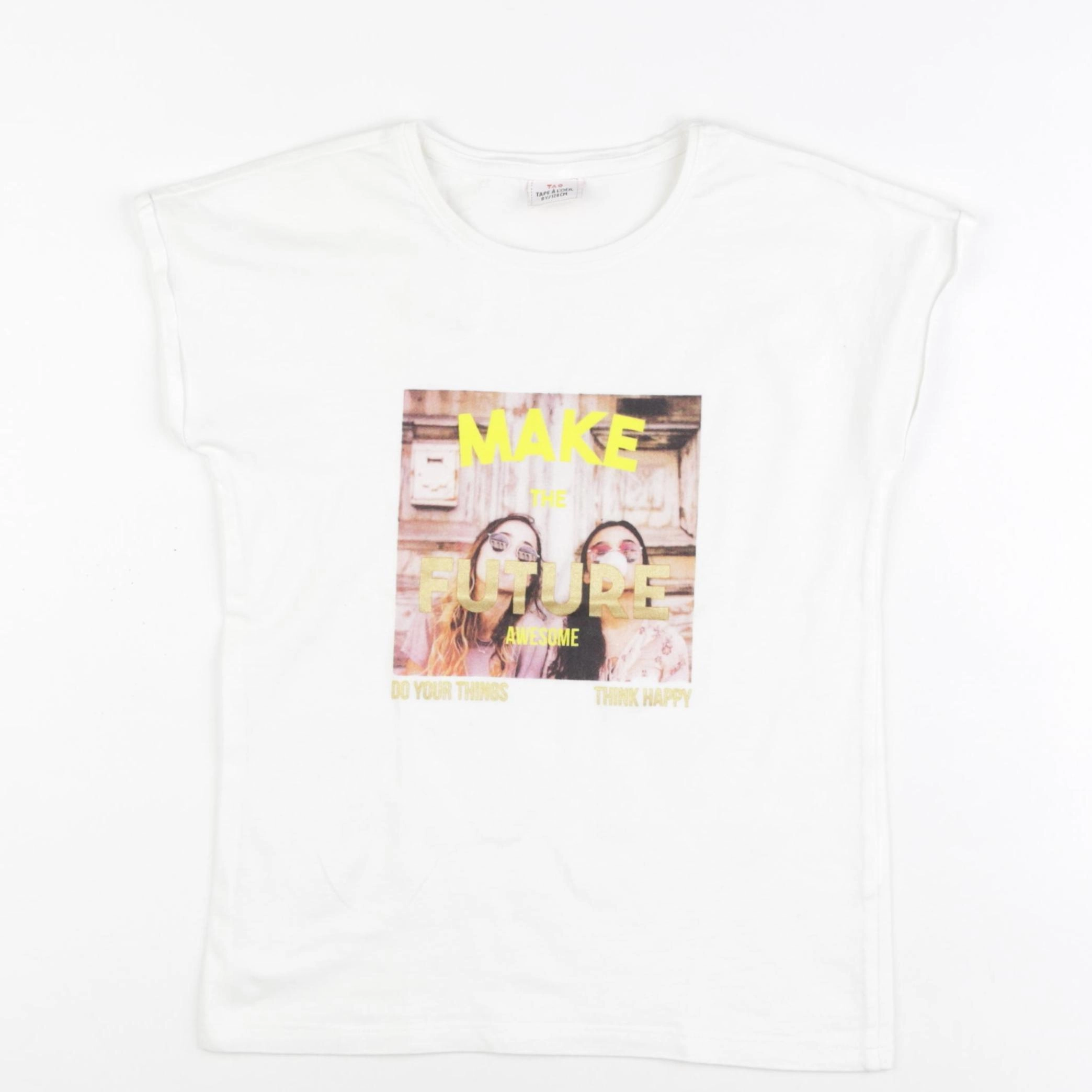 Tape à l'oeil - tee-shirt blanc - 8 ans