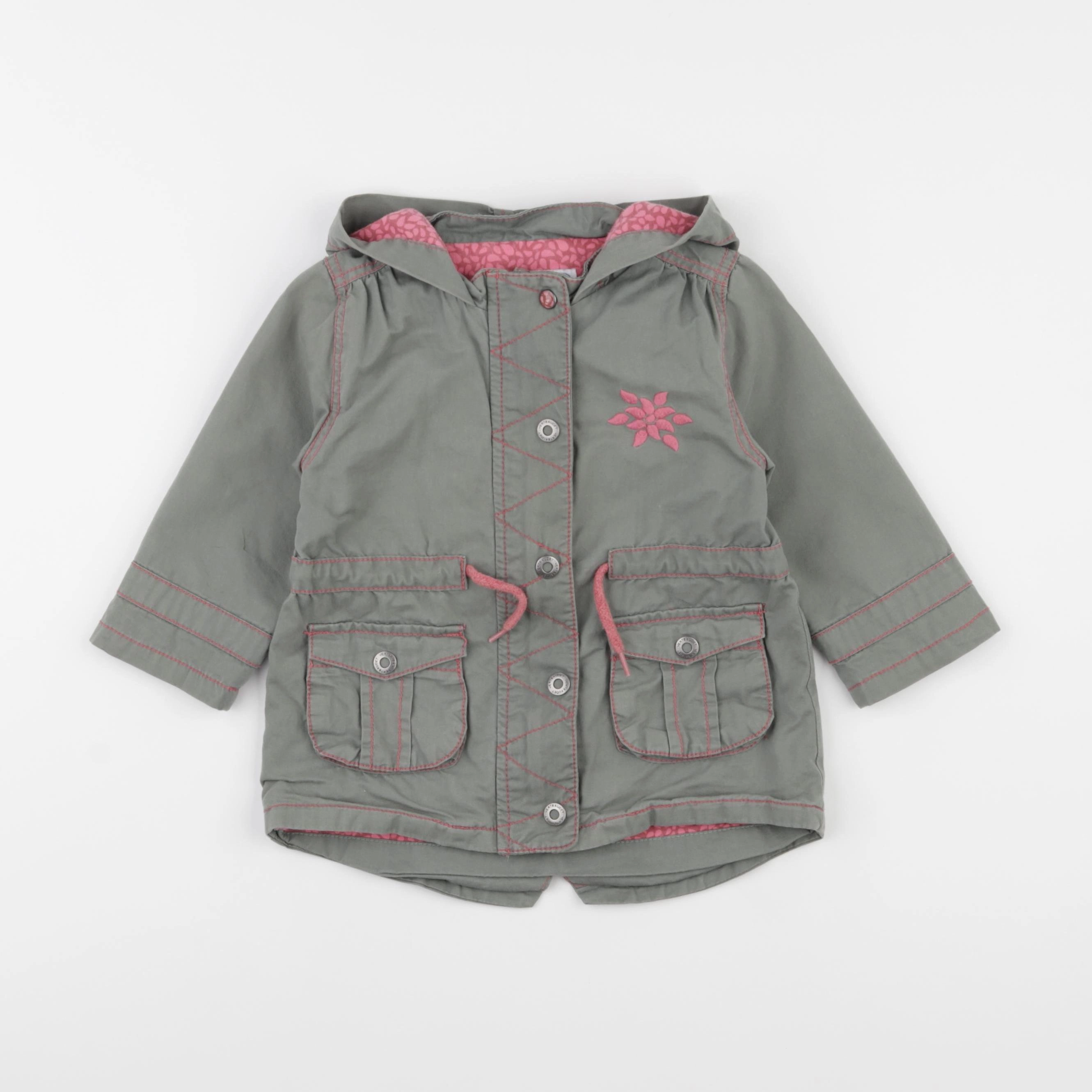 Vertbaudet - veste vert - 18 mois