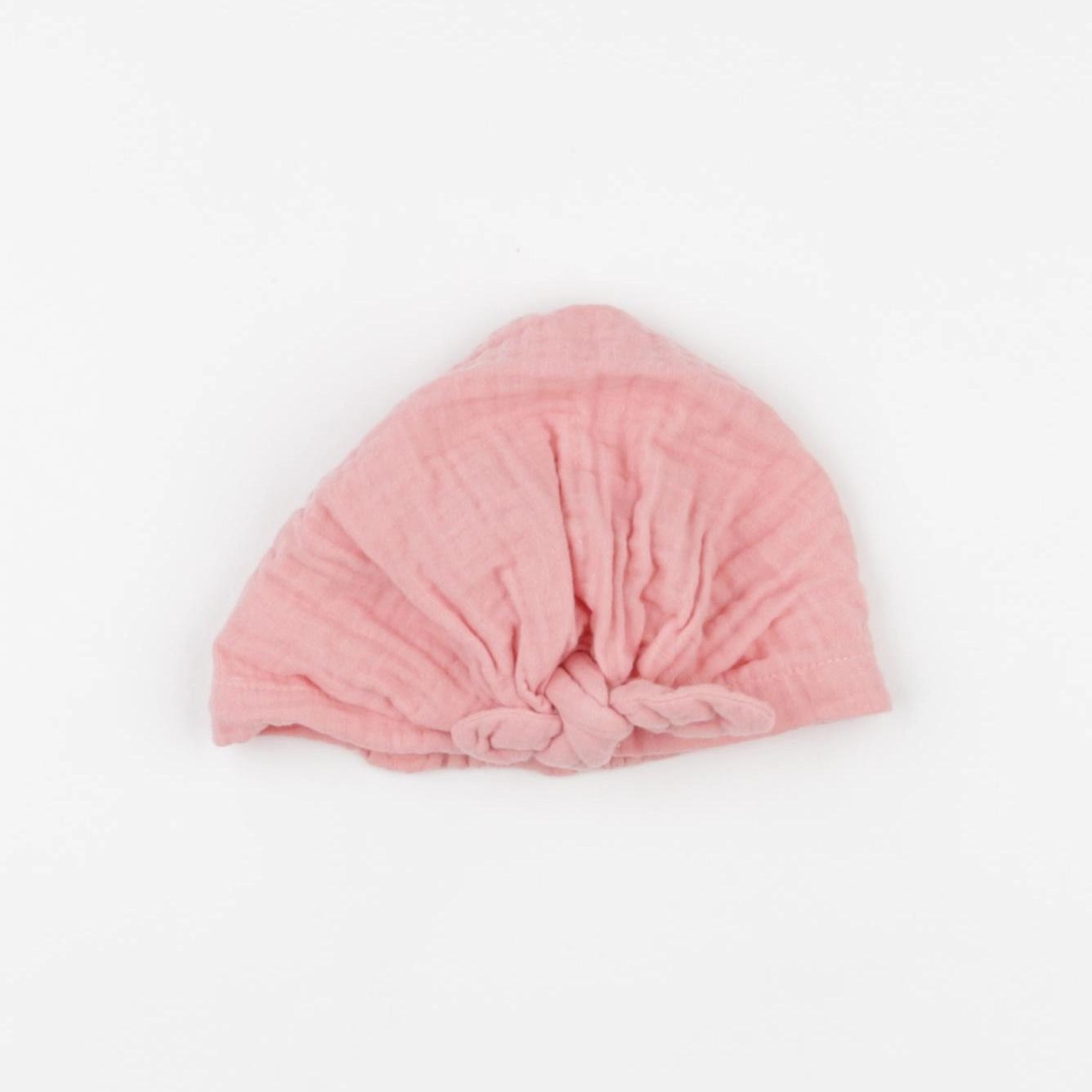 Vertbaudet - bonnet rose - 3/6 mois