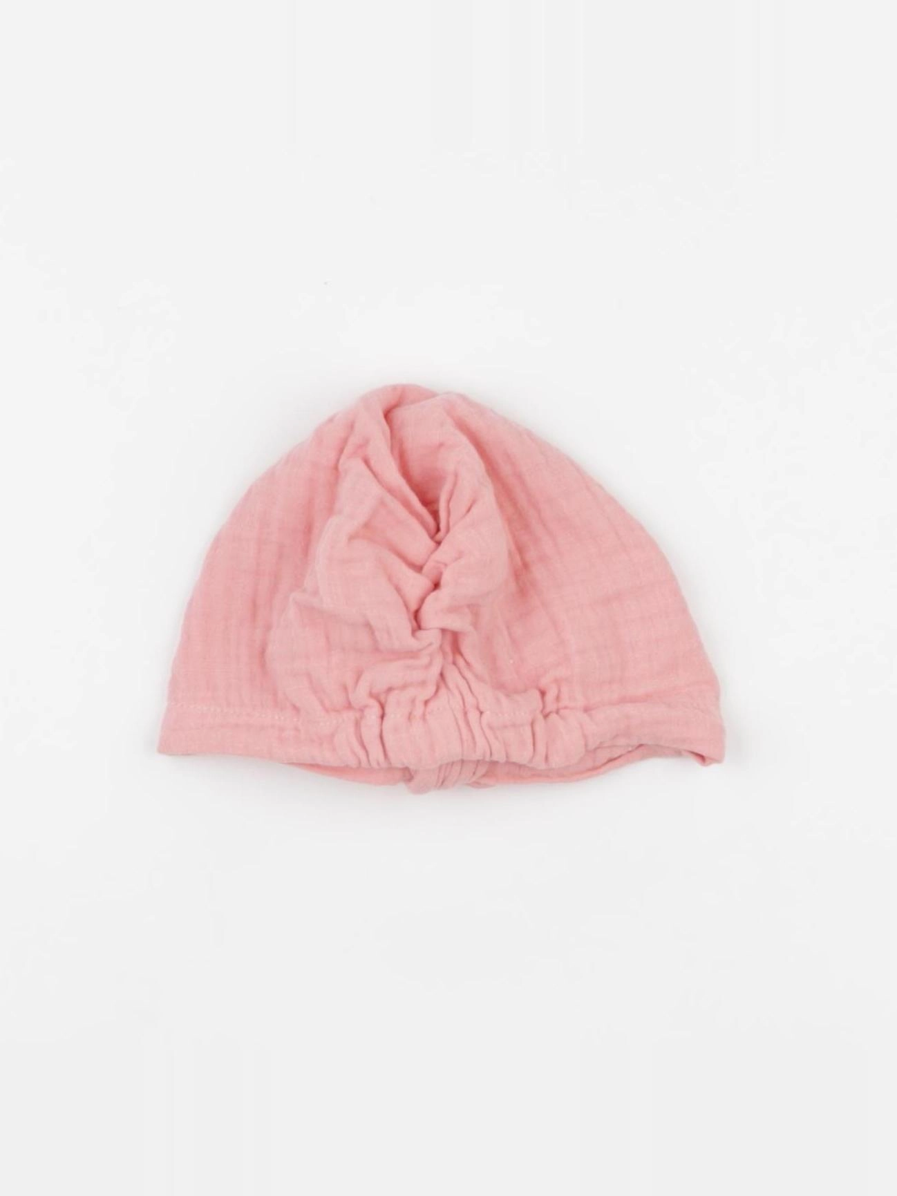 Vertbaudet - bonnet rose - 3/6 mois