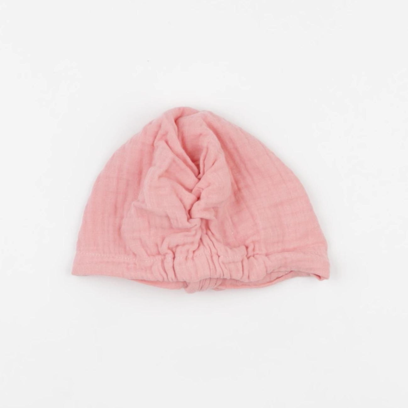 Vertbaudet - bonnet rose - 3/6 mois
