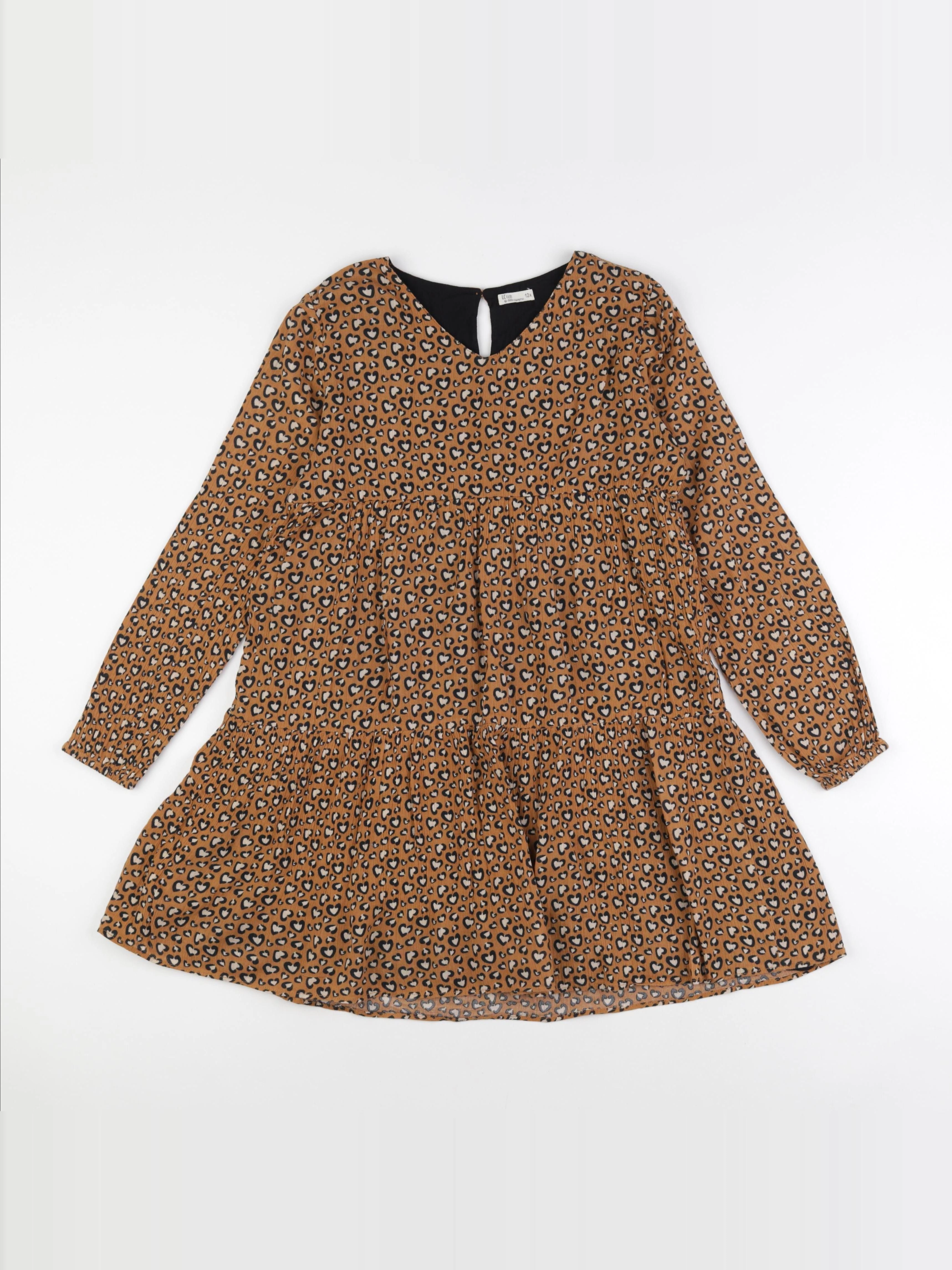 Eden & Victor - robe marron - 12 ans