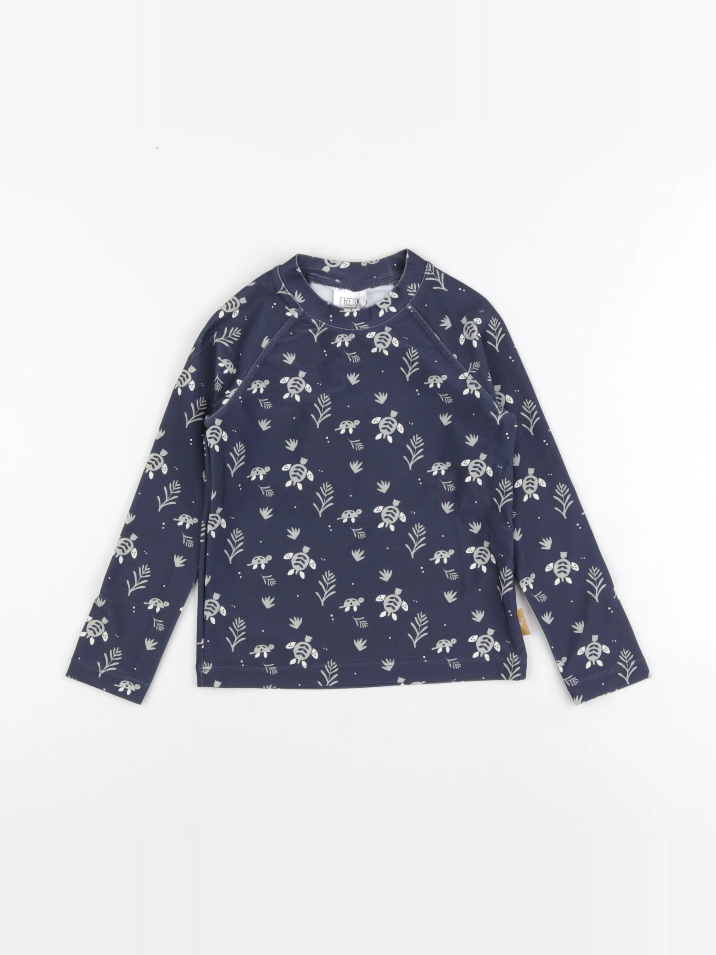 Fresk - Tee-shirt anti-uv TORTUE bleu - 6/12 mois